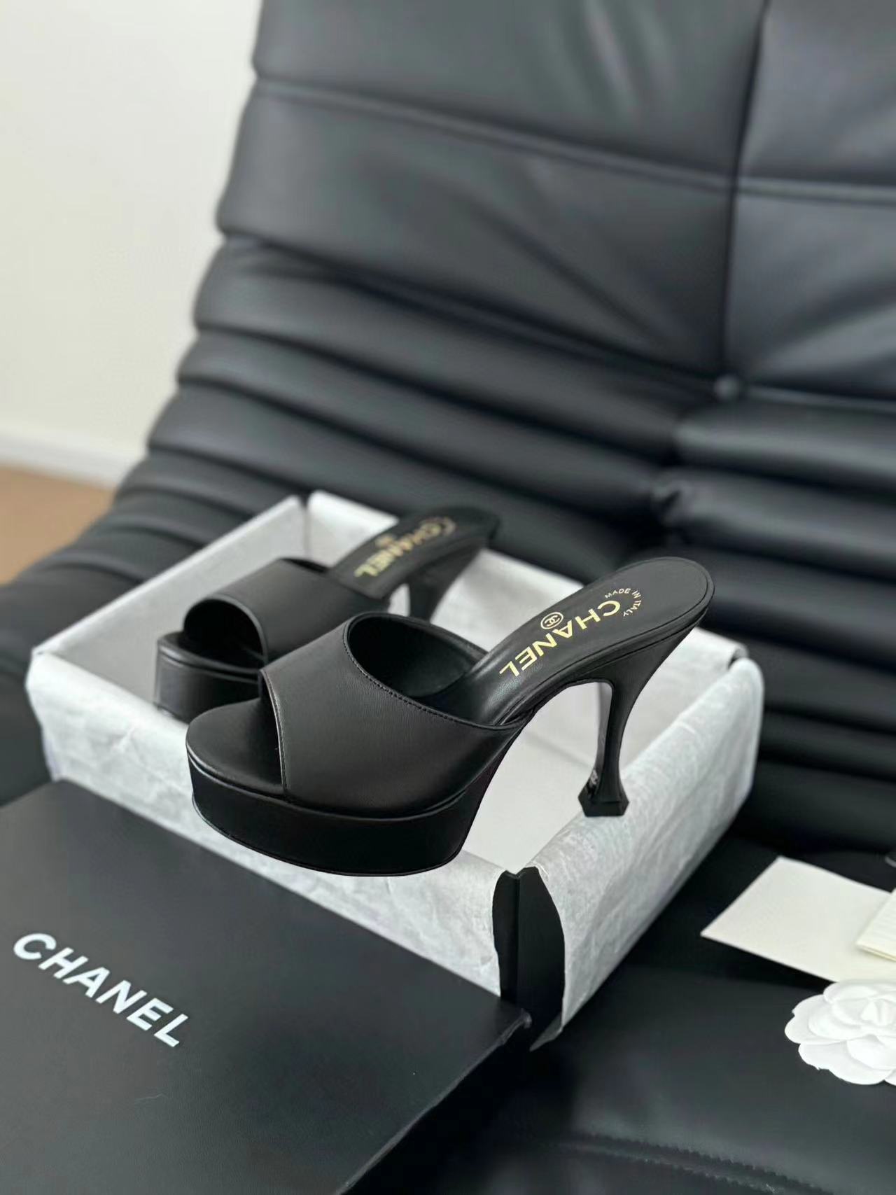 CHANE1 高品質フィッシュマウスハイヒールサンダル【50％割引+送料無料】