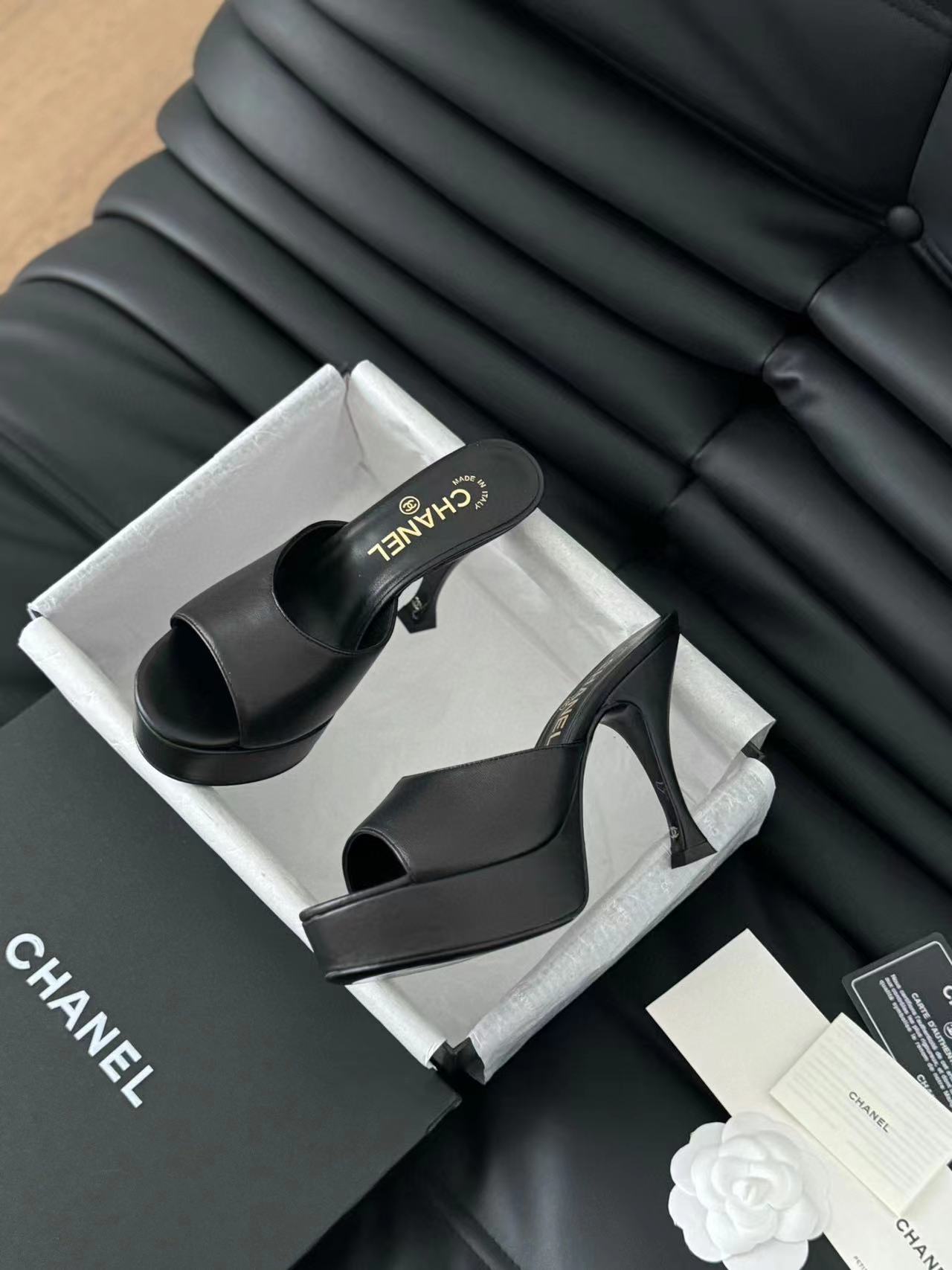 CHANE1 高品質フィッシュマウスハイヒールサンダル【50％割引+送料無料】