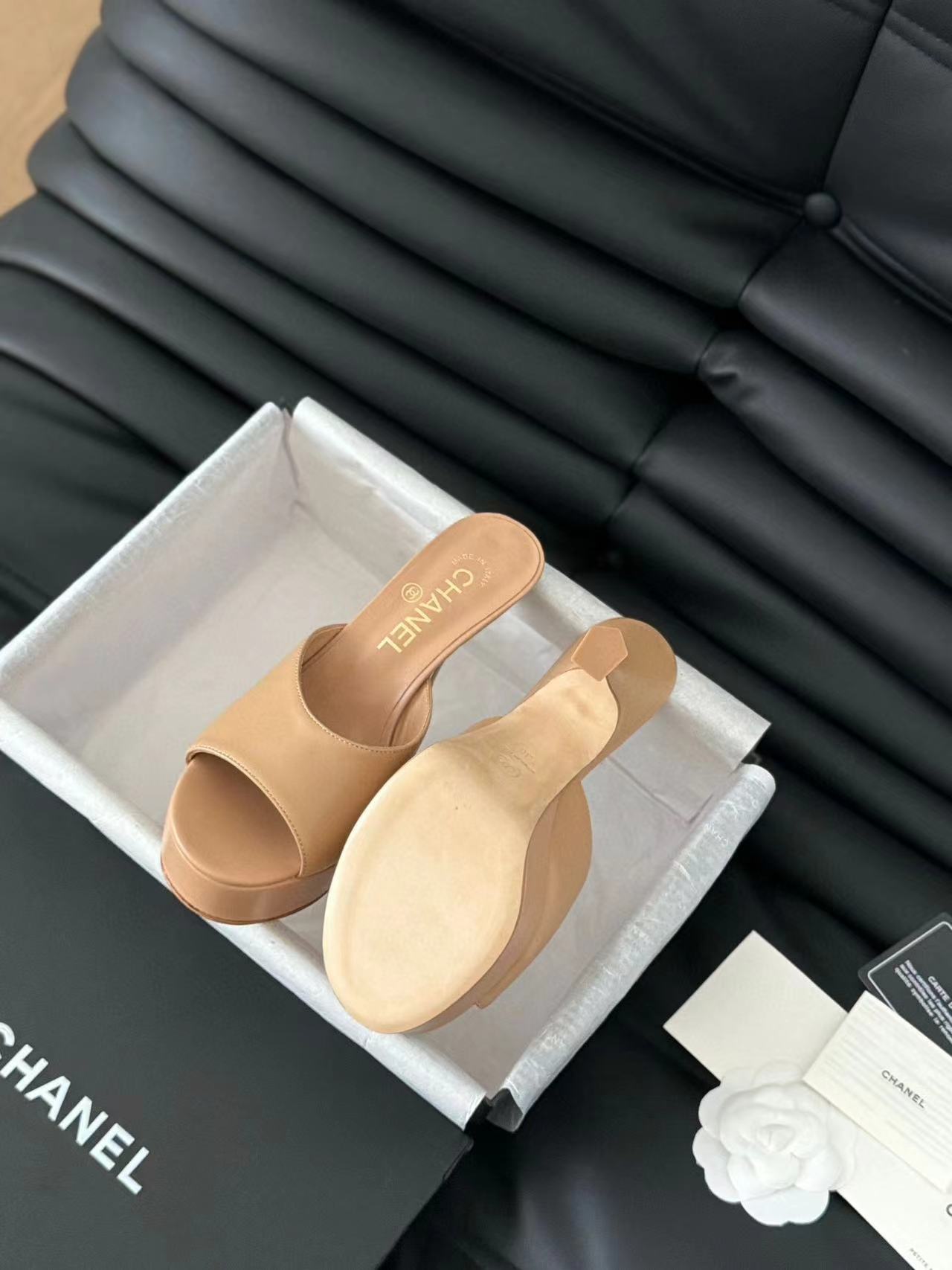 CHANE1 高品質フィッシュマウスハイヒールサンダル【50％割引+送料無料】