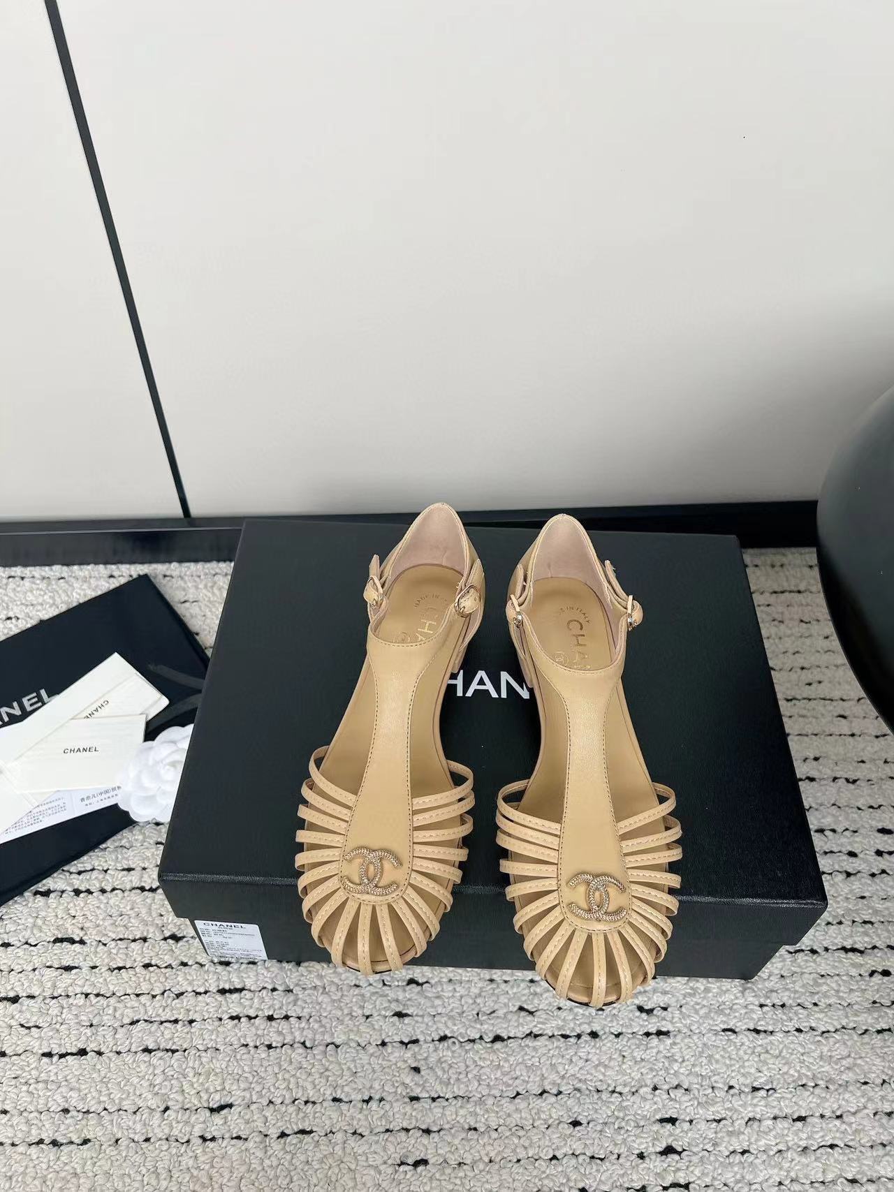 CHANE1 高品質中空サンダル【50％割引+送料無料】