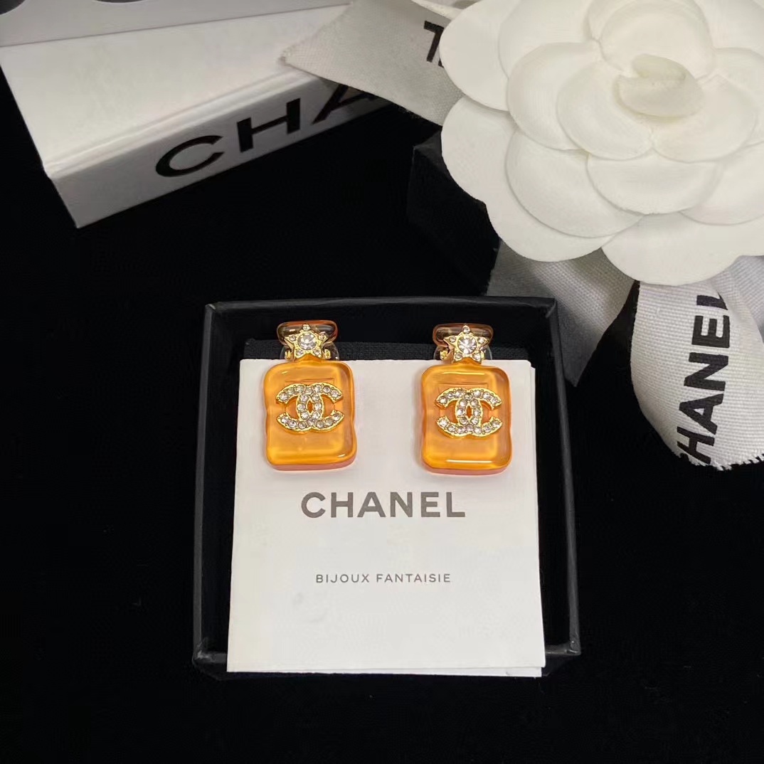 CHANE1 香水ボトル イヤリング【50％割引+送料無料】