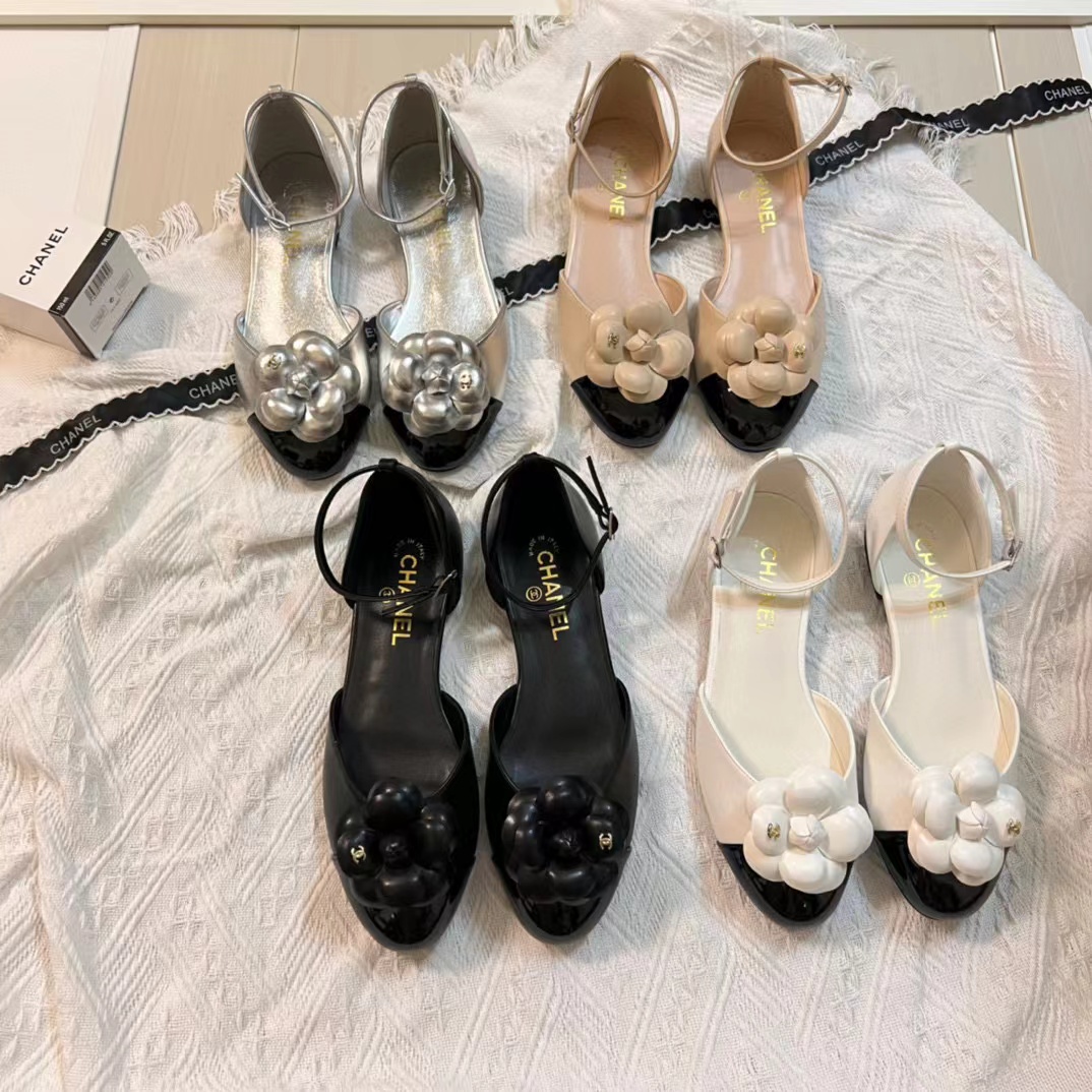 CHANE1 カメリアサンダル【50％割引+送料無料】