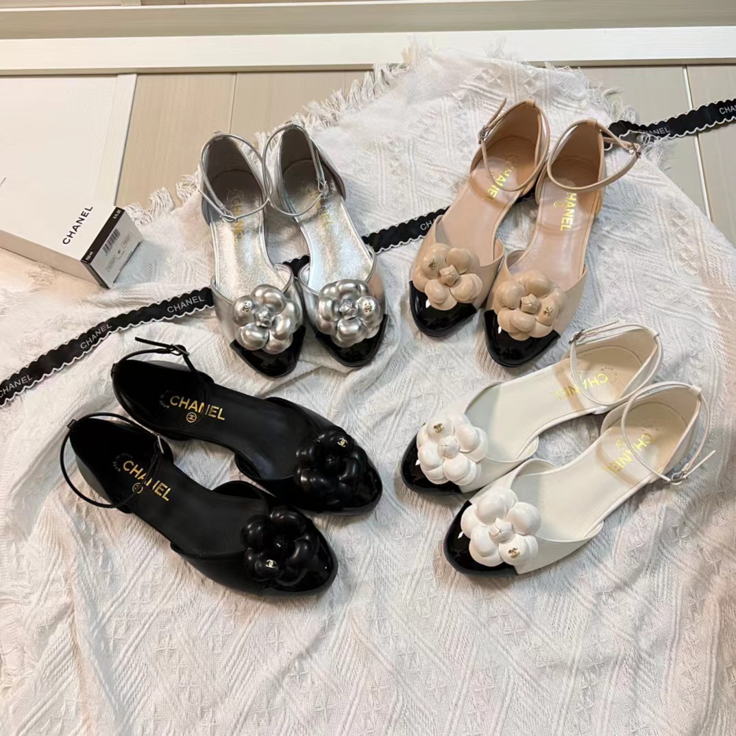 CHANE1 カメリアサンダル【50％割引+送料無料】