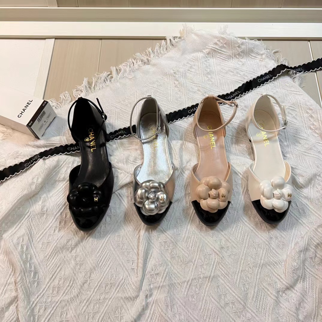 CHANE1 カメリアサンダル【50％割引+送料無料】