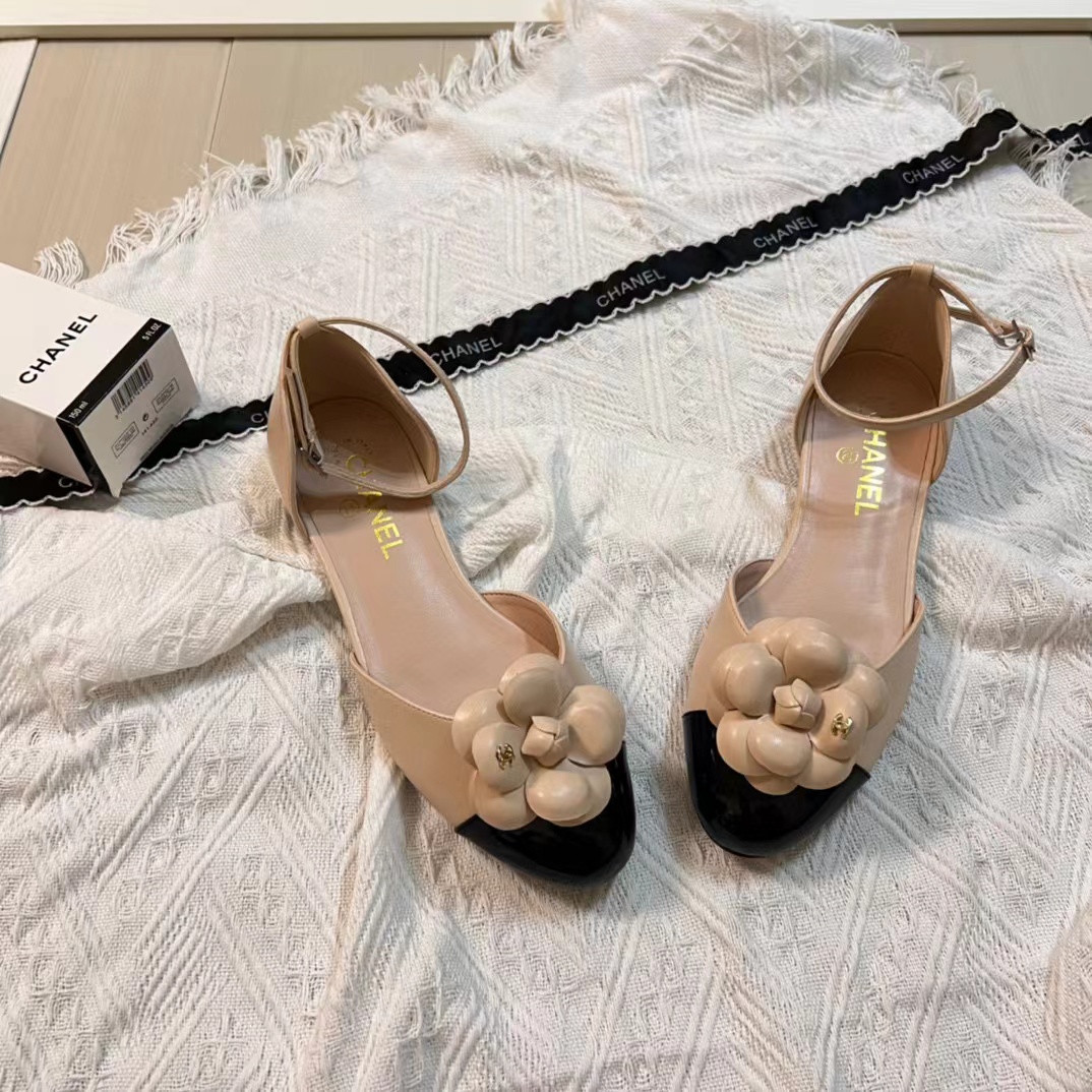 CHANE1 カメリアサンダル【50％割引+送料無料】