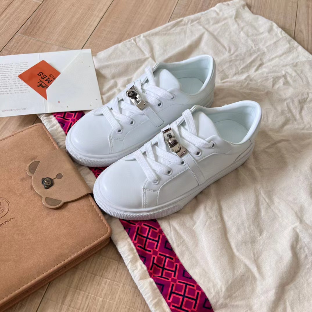 HERME5 Hバックル カジュアルシューズ【50％割引+送料無料】