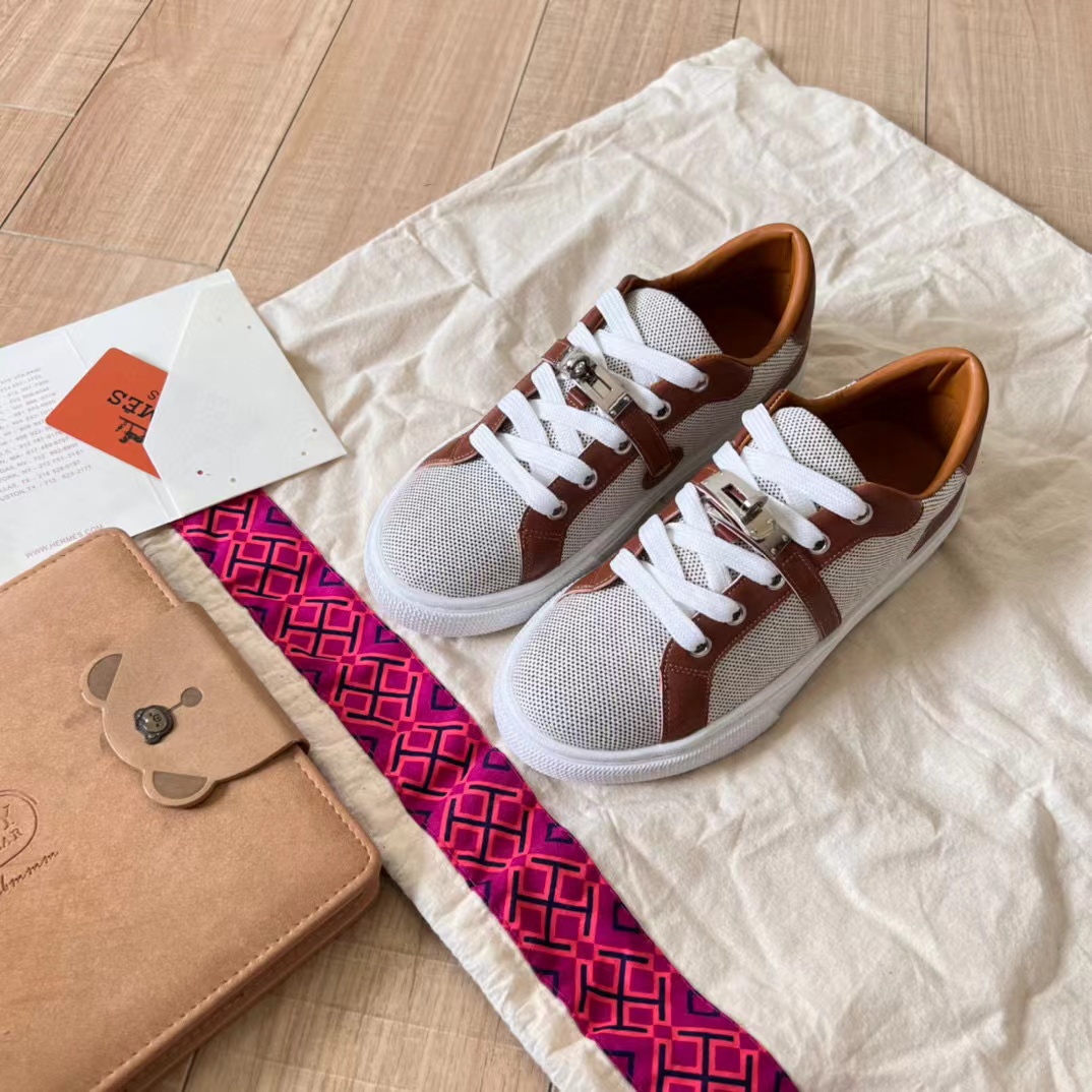 HERME5 Hバックル カジュアルシューズ【50%割引+送料無料】