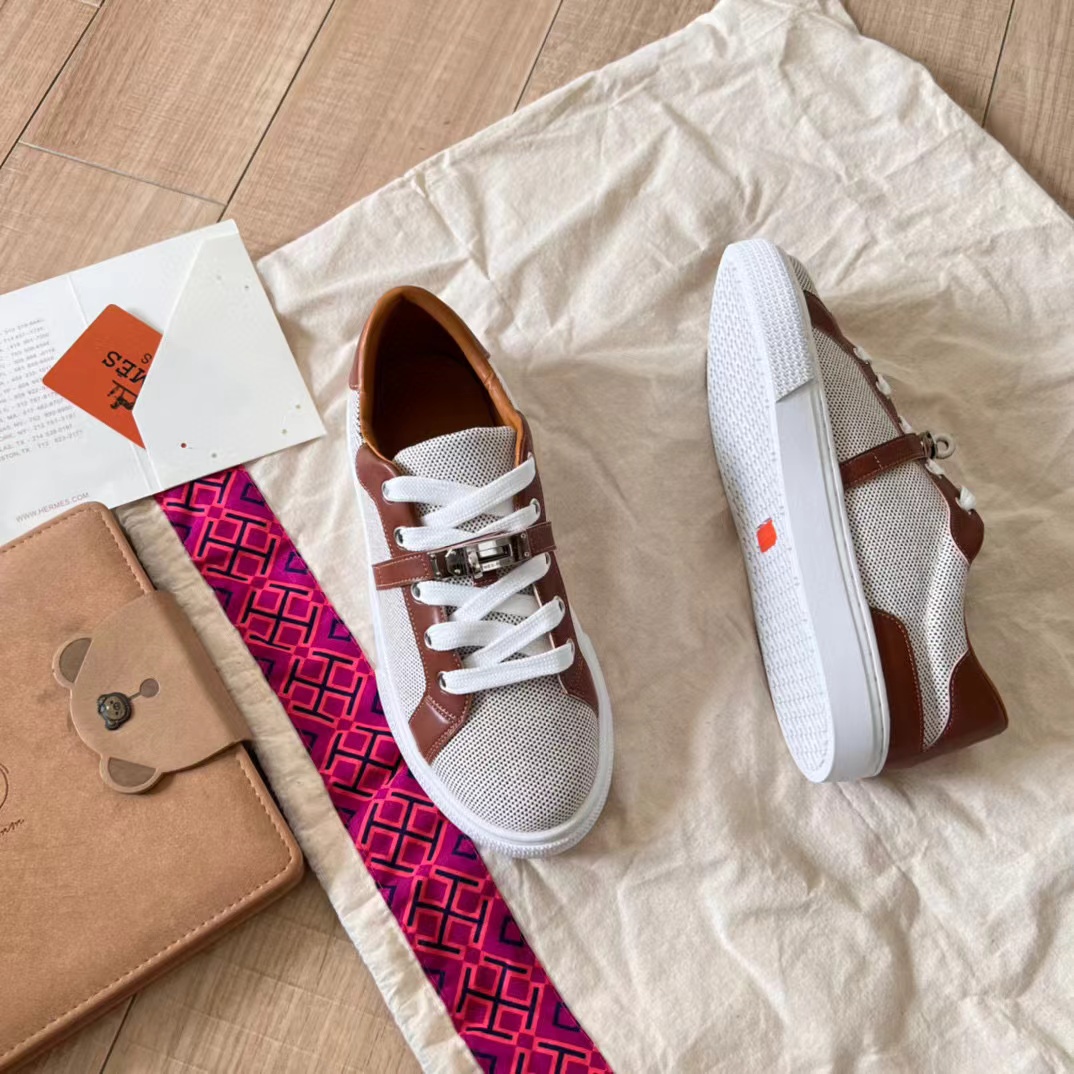 HERME5 Hバックル カジュアルシューズ【50%割引+送料無料】