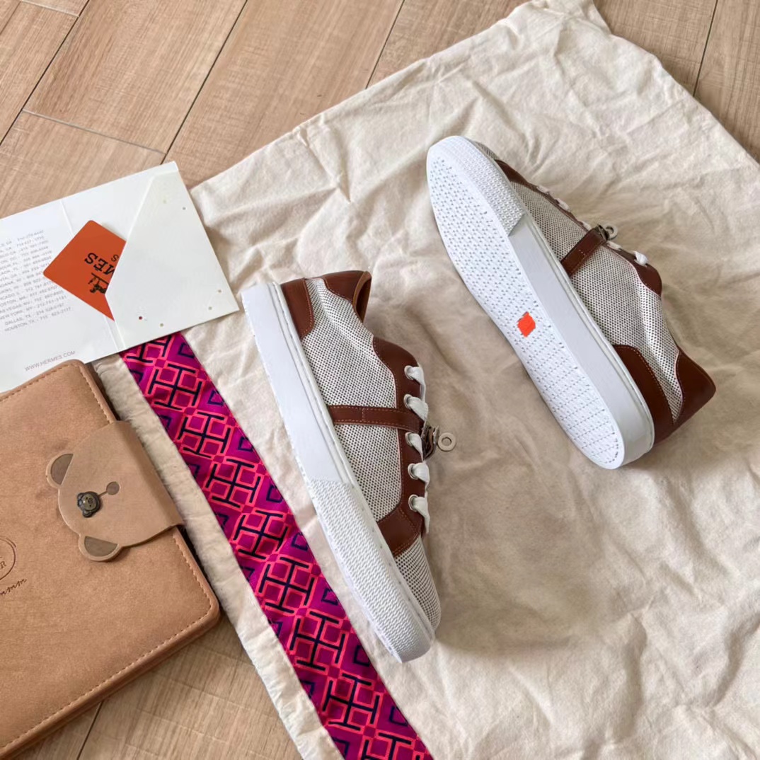 HERME5 Hバックル カジュアルシューズ【50%割引+送料無料】