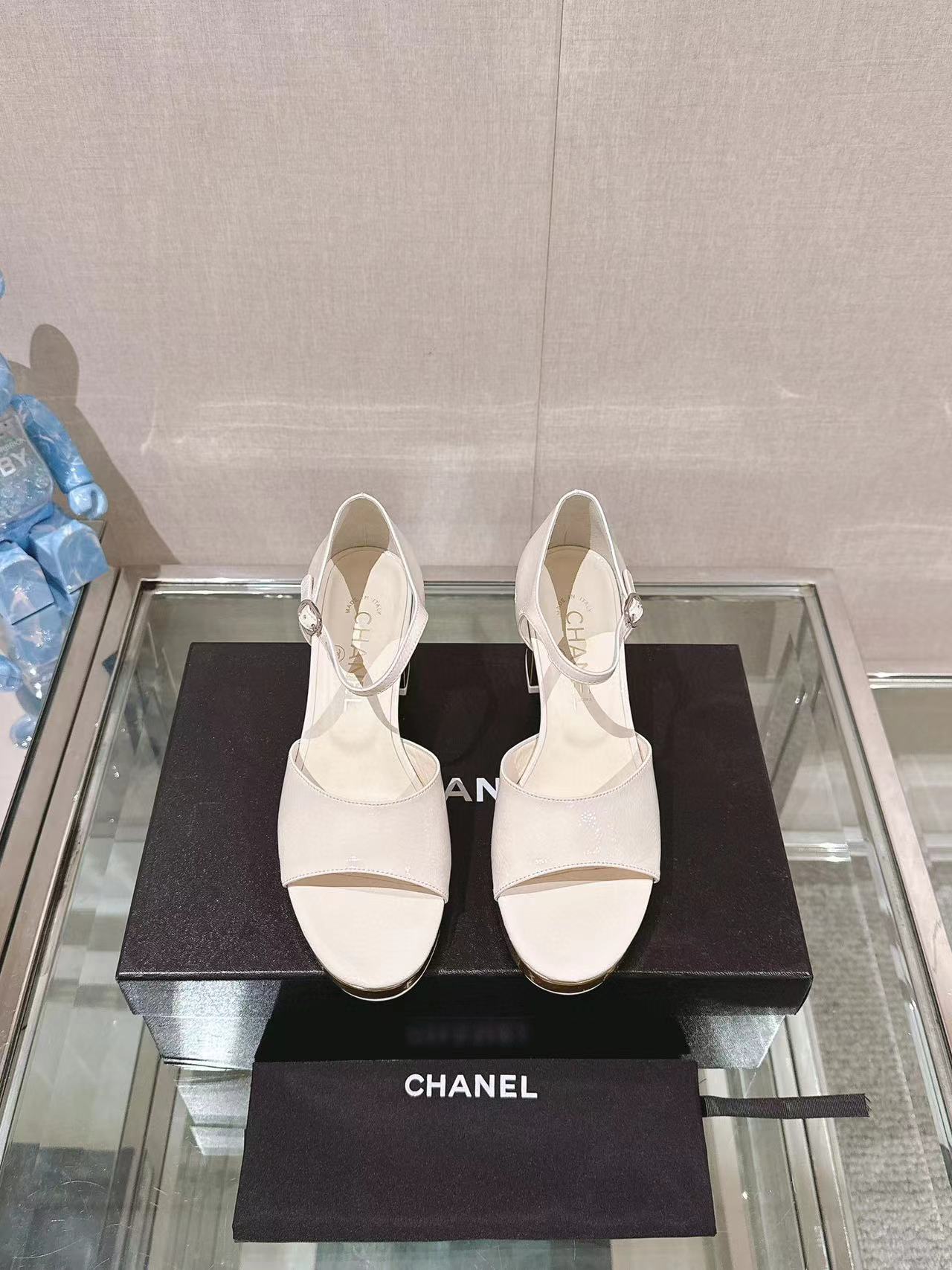 CHANE1 高品質のフィッシュマウス防水プラットフォームハイヒール【50%割引+送料無料】