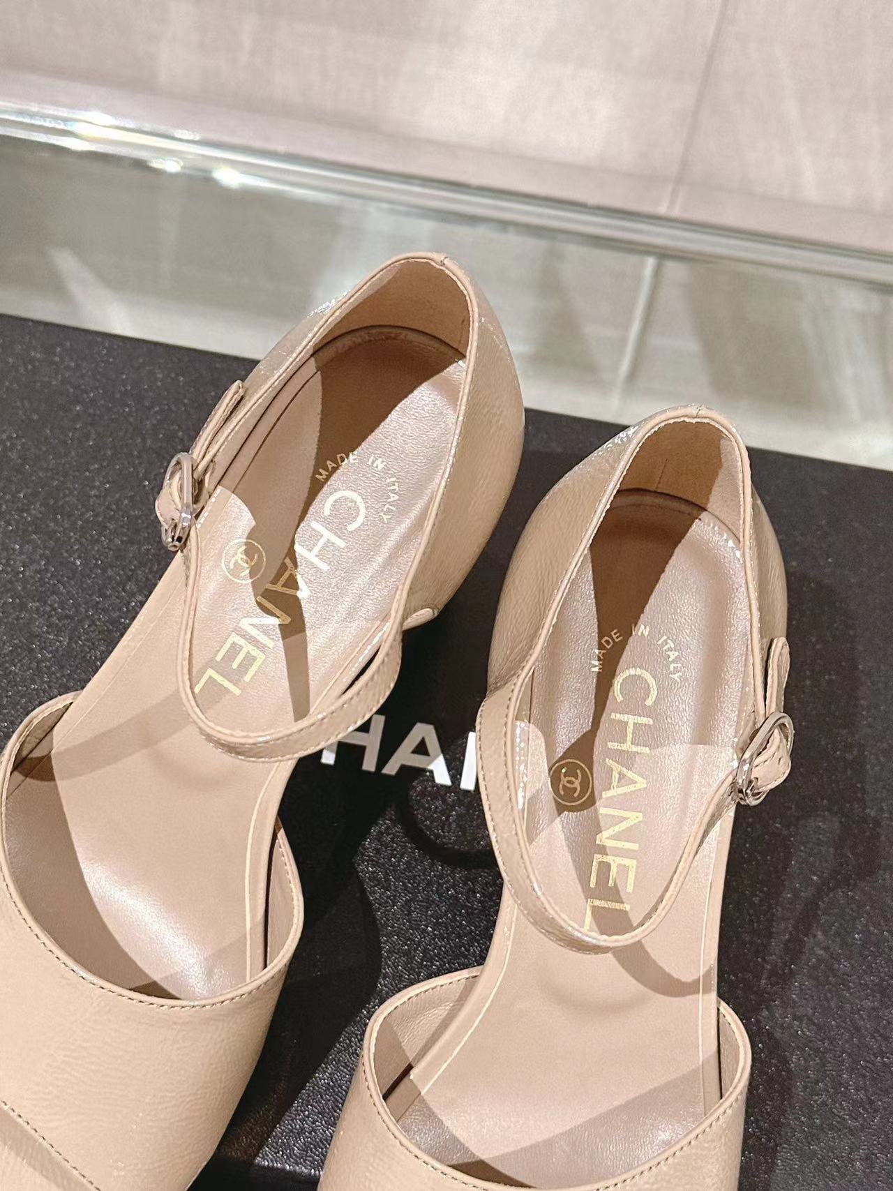 CHANE1 高品質のフィッシュマウス防水プラットフォームハイヒール【50%割引+送料無料】