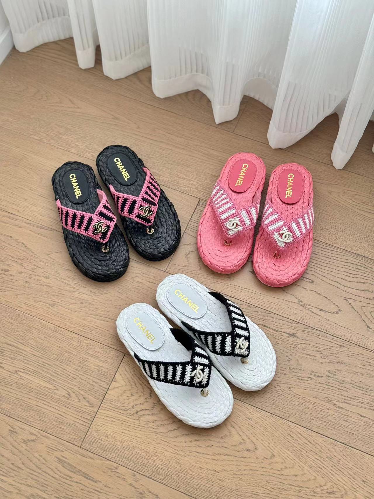 LV高品質織りスリッパ【50％割引+送料無料】