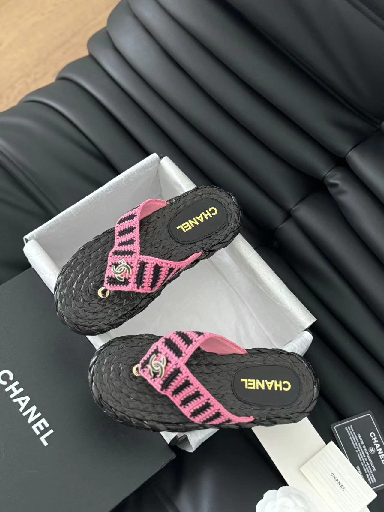 LV高品質織りスリッパ【50%割引+送料無料】