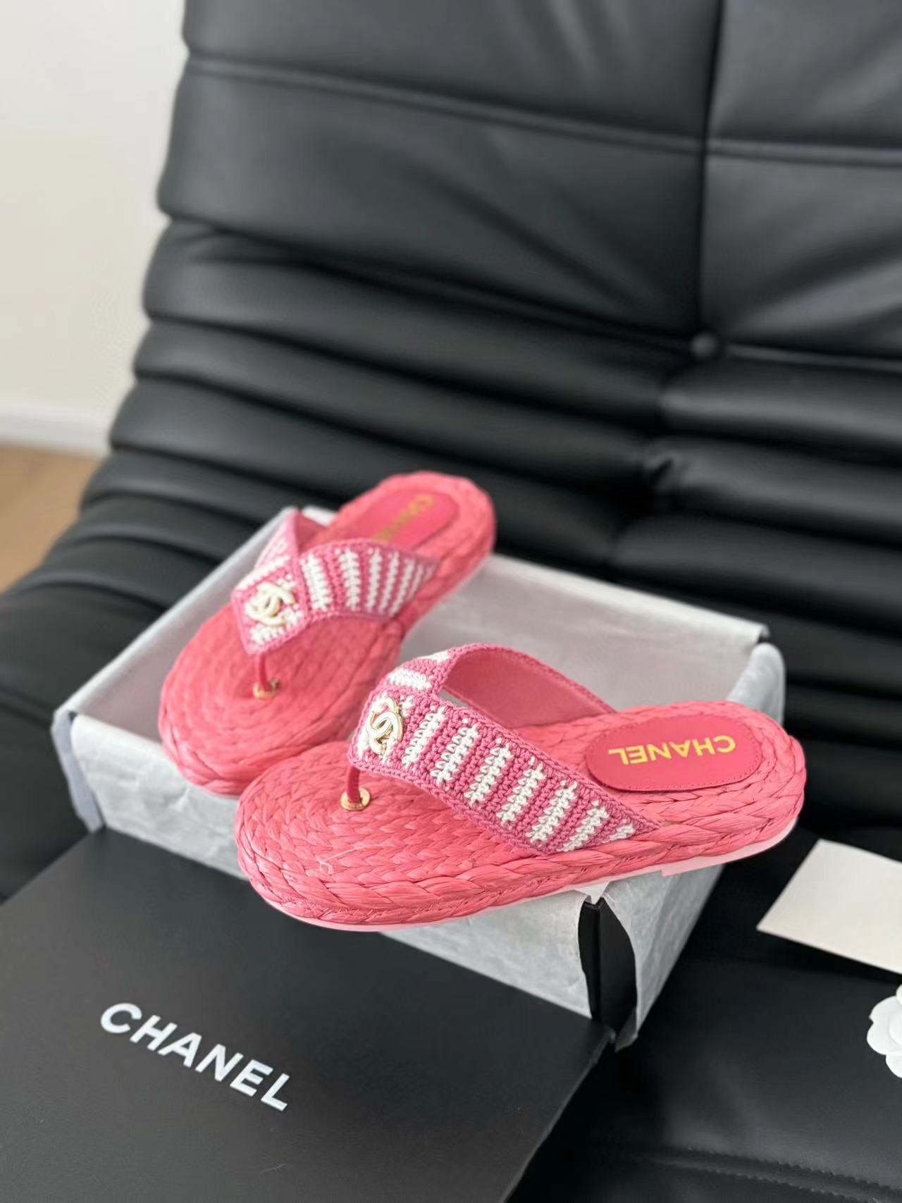 LV高品質織りスリッパ【50%割引+送料無料】