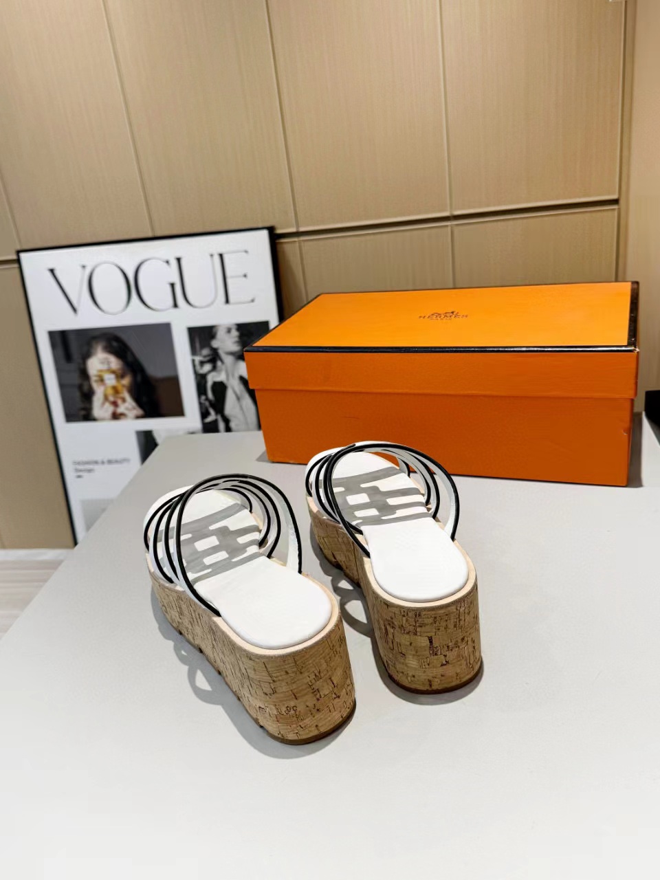 HERME5 高品質ウェッジシューズ【50％割引+送料無料】