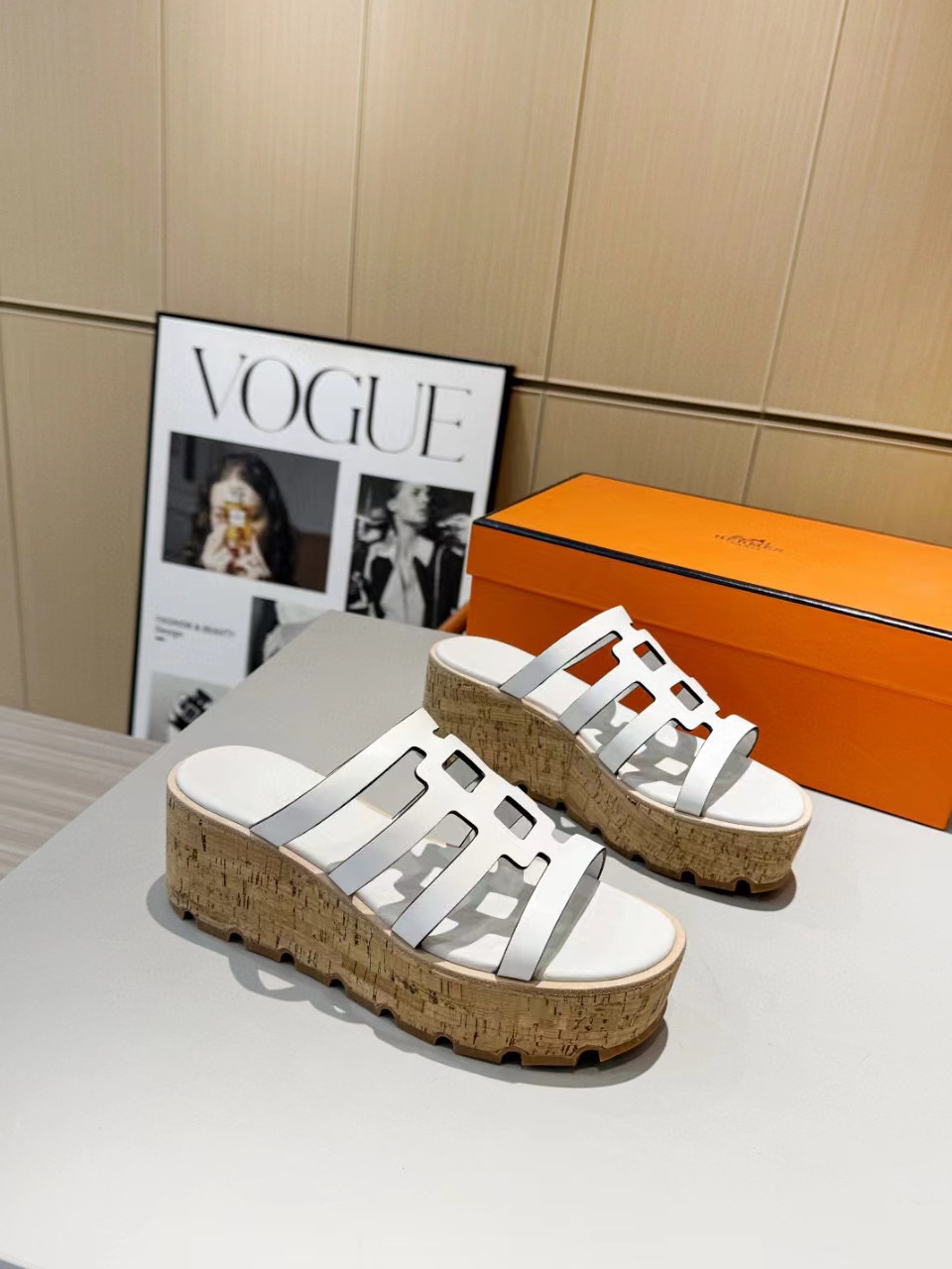 HERME5 高品質ウェッジシューズ【50％割引+送料無料】