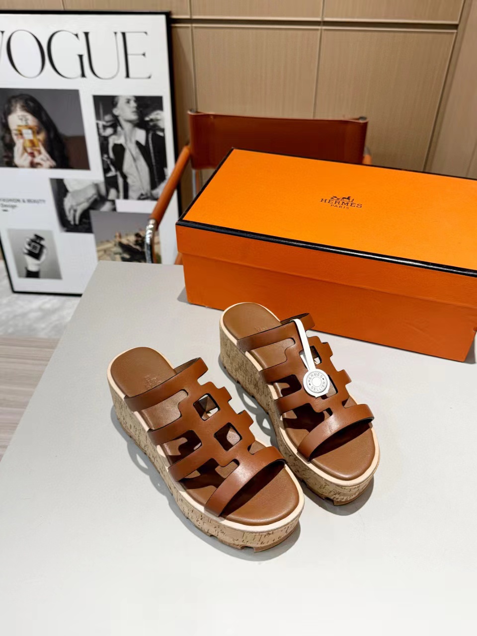 HERME5 高品質ウェッジシューズ【50％割引+送料無料】