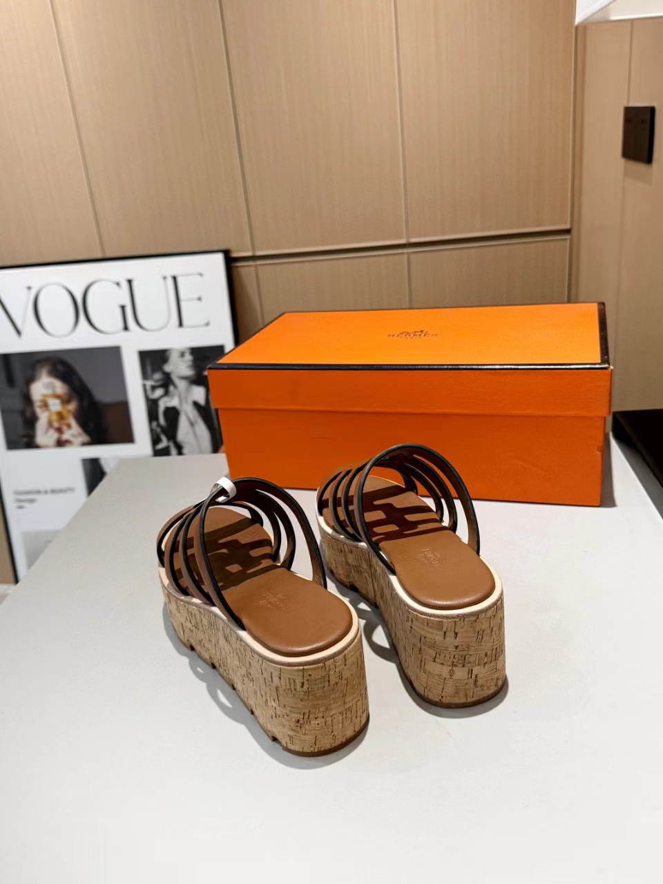 HERME5 高品質ウェッジシューズ【50％割引+送料無料】