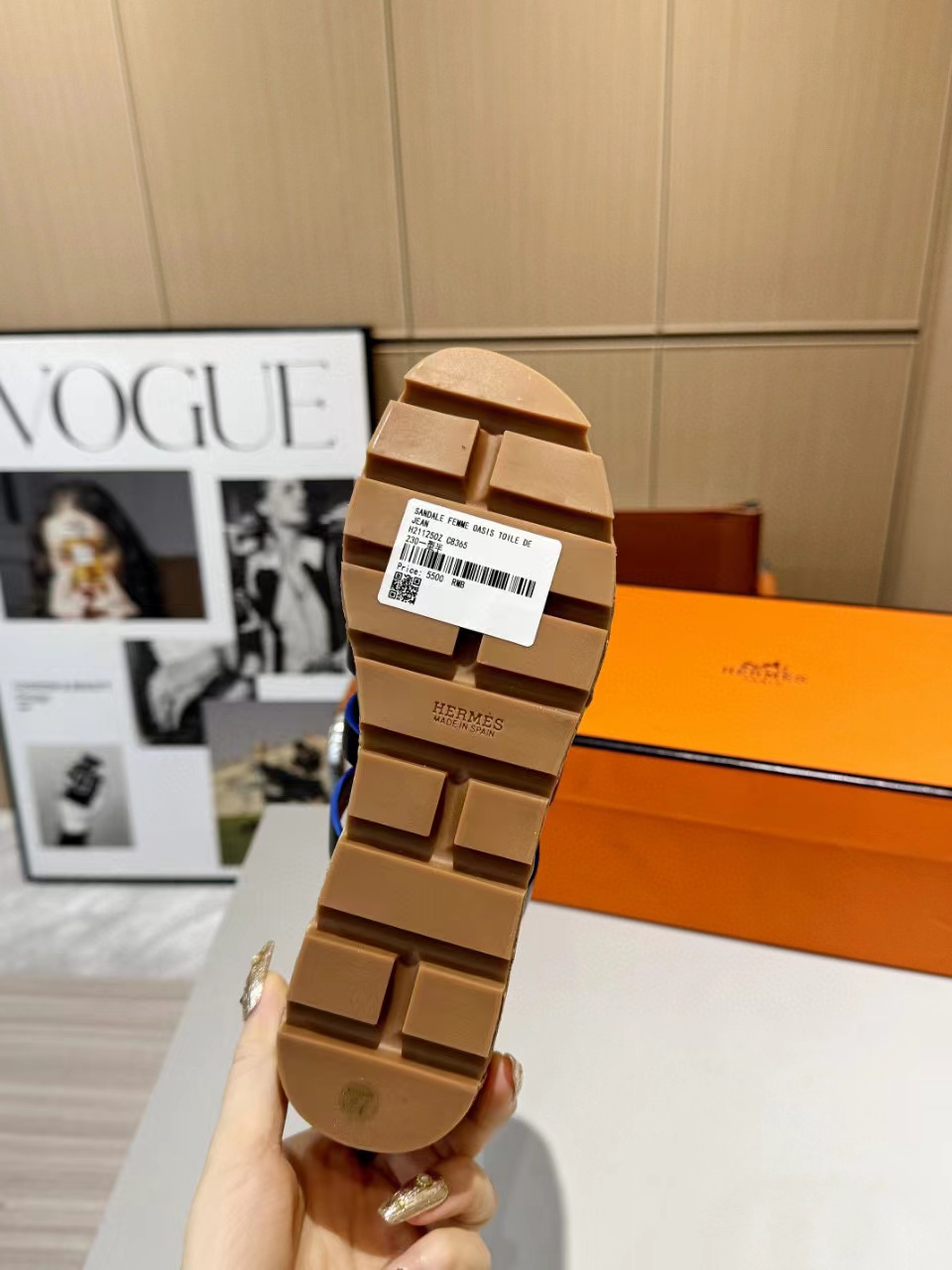 HERME5 高品質ウェッジシューズ【50％割引+送料無料】