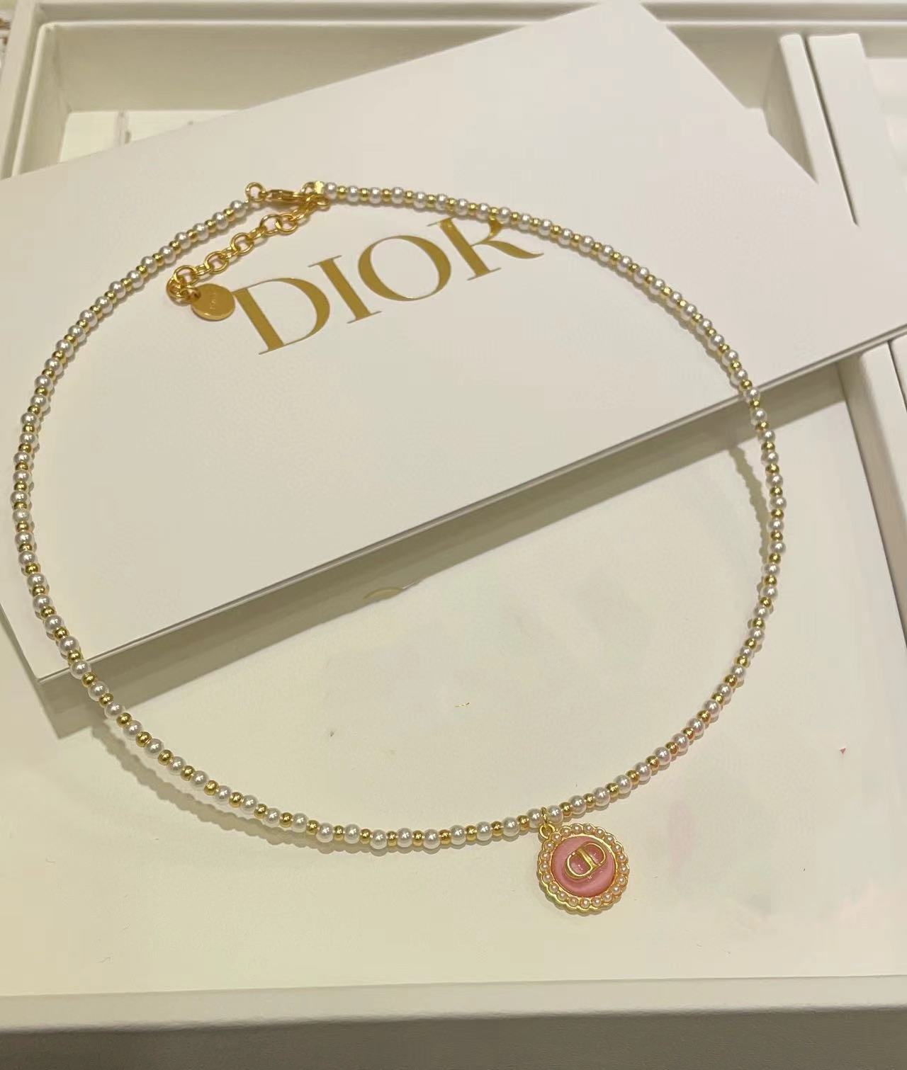 DI0R CD パールネックレス【50％割引+送料無料】