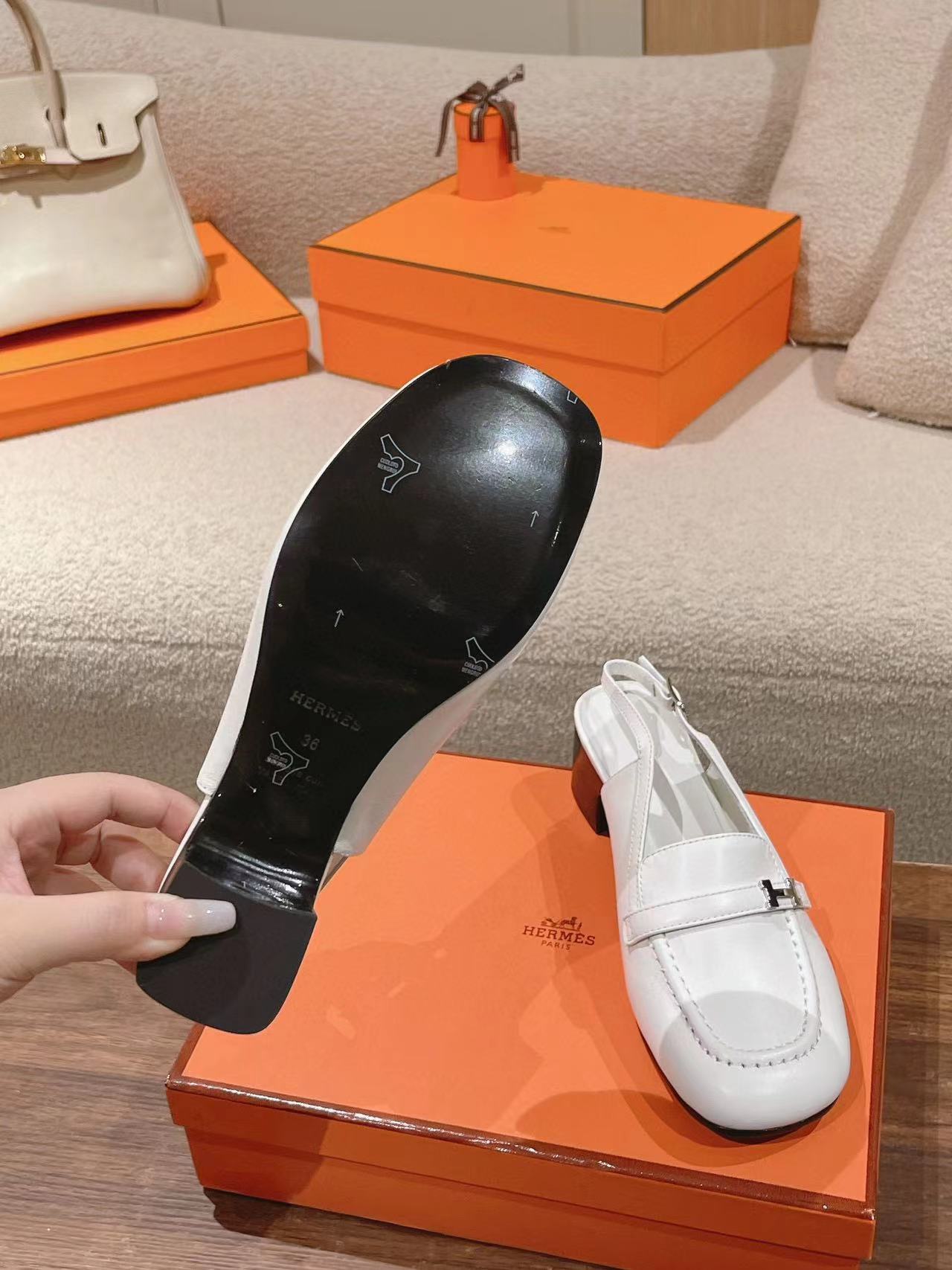 HERME5 高品質Hバックルハイヒール【50％割引+送料無料】