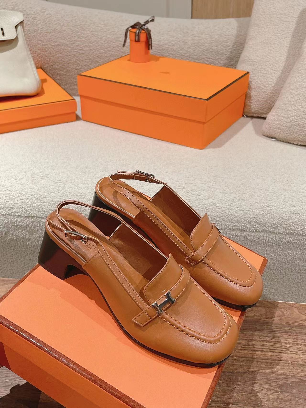 HERME5 高品質Hバックルハイヒール【50％割引+送料無料】