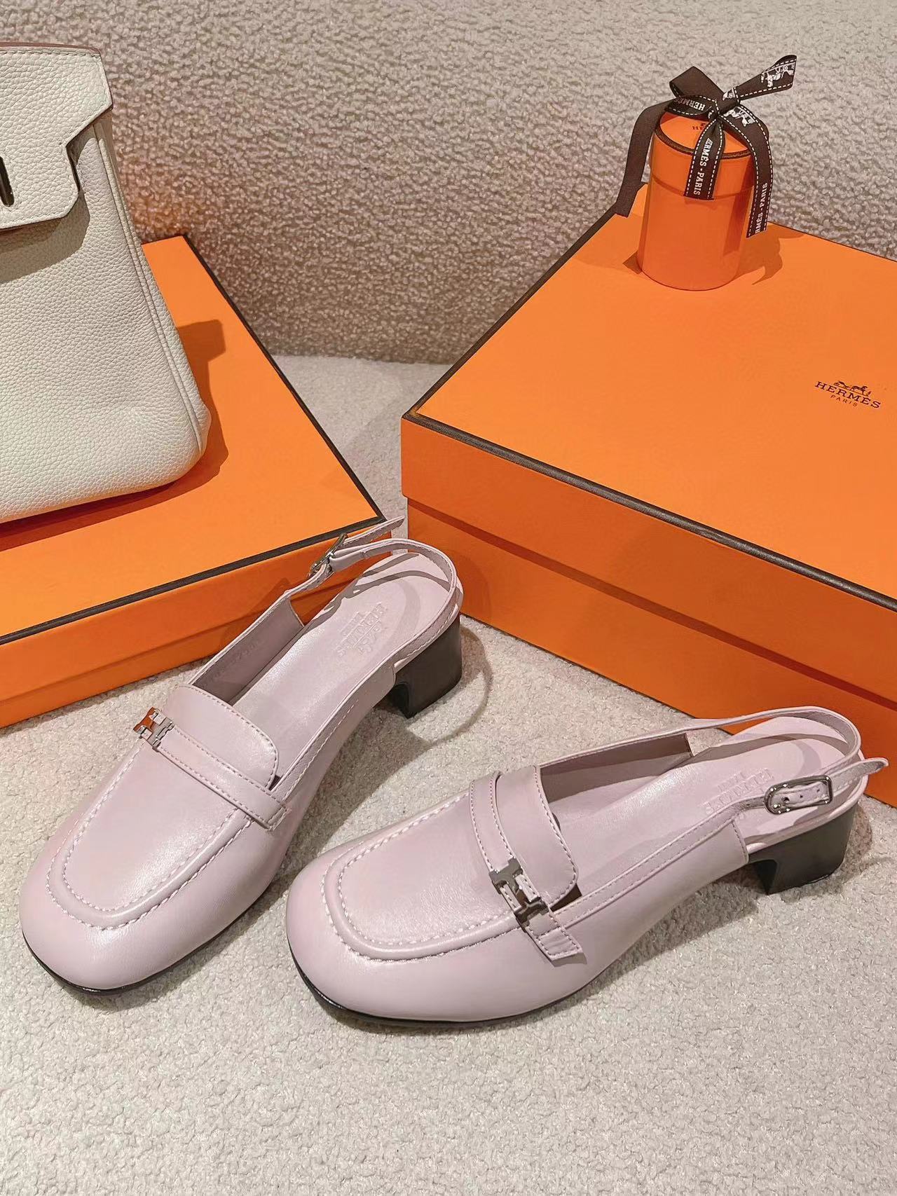 HERME5 高品質Hバックルハイヒール【50％割引+送料無料】