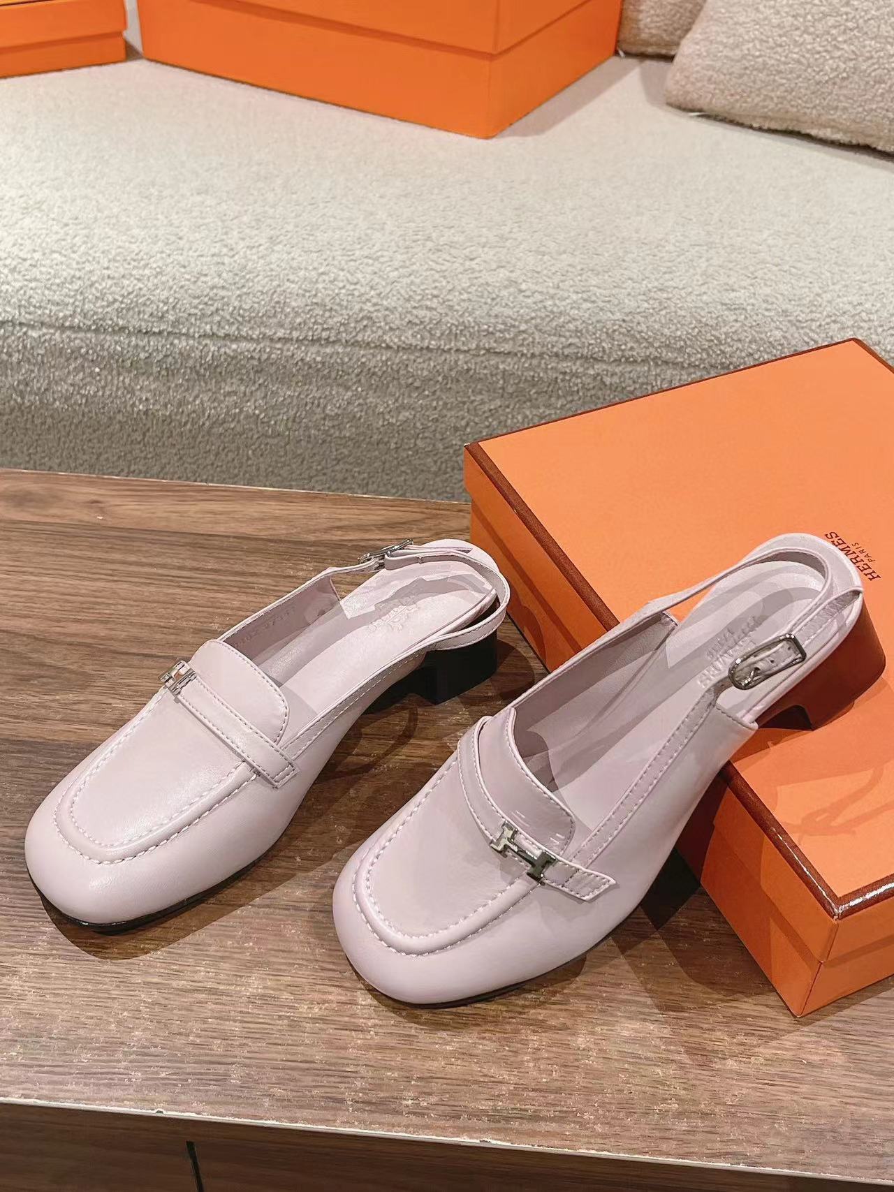 HERME5 高品質Hバックルハイヒール【50％割引+送料無料】