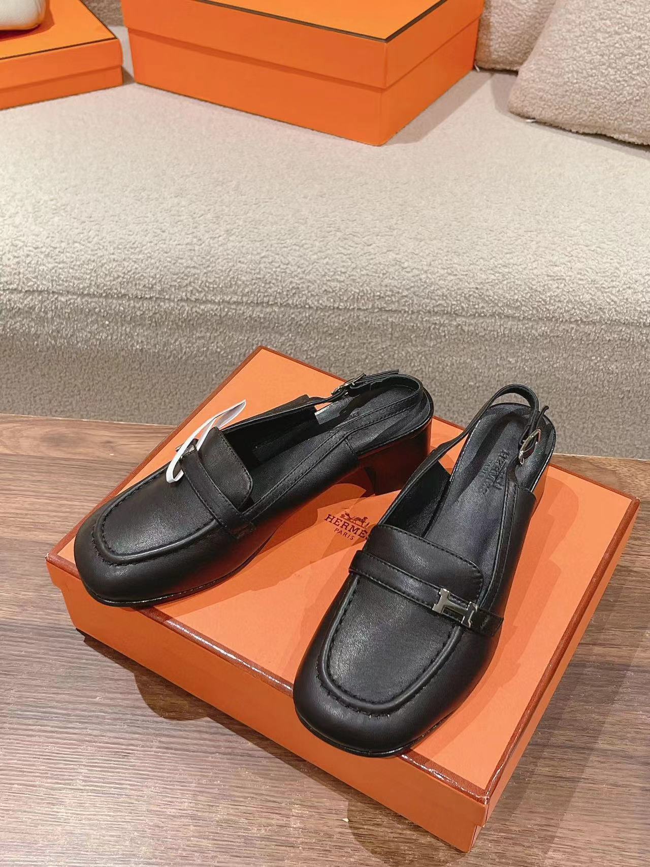 HERME5 高品質Hバックルハイヒール【50％割引+送料無料】