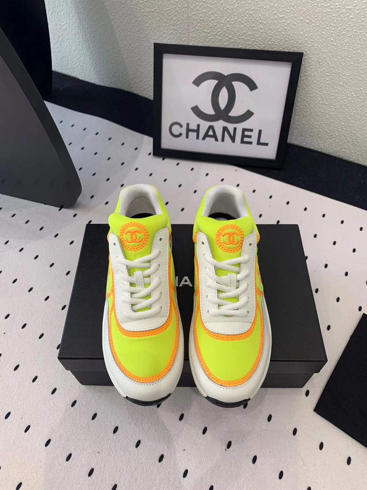 CHANE1 高品質ダブル C ロゴ パンダ カジュアル シューズ【50％割引+送料無料】