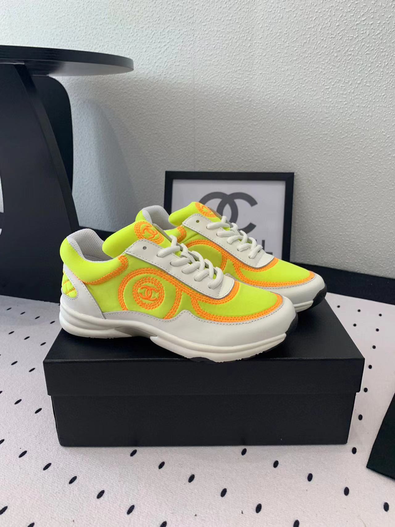 CHANE1 高品質ダブル C ロゴ パンダ カジュアル シューズ【50％割引+送料無料】