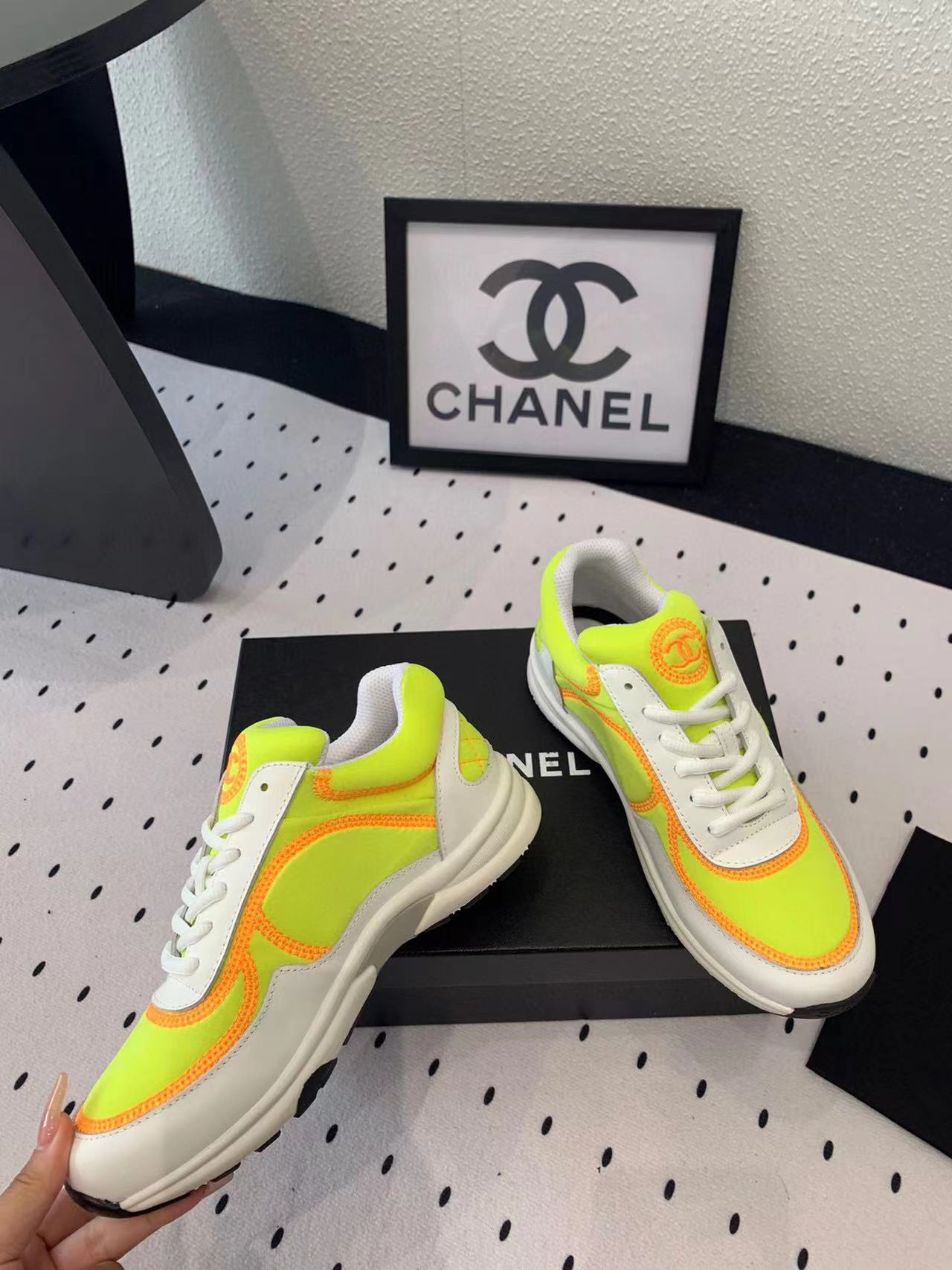 CHANE1 高品質ダブル C ロゴ パンダ カジュアル シューズ【50％割引+送料無料】