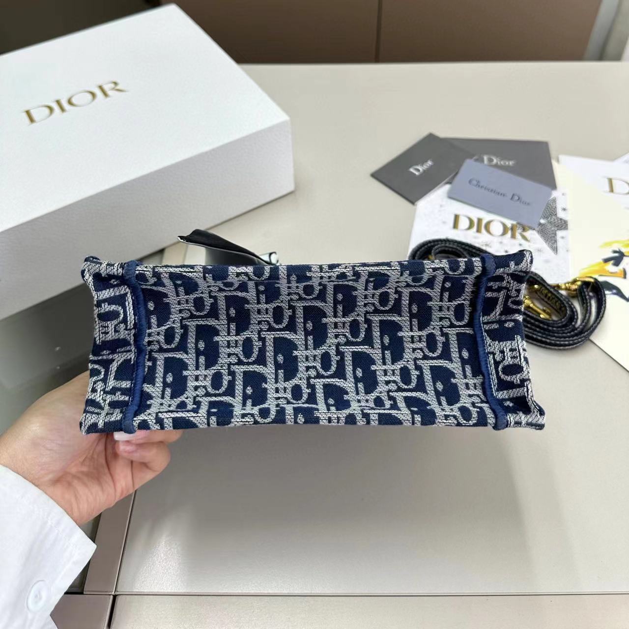 DI0R ジャカード ハンドバッグ【50％割引+送料無料】