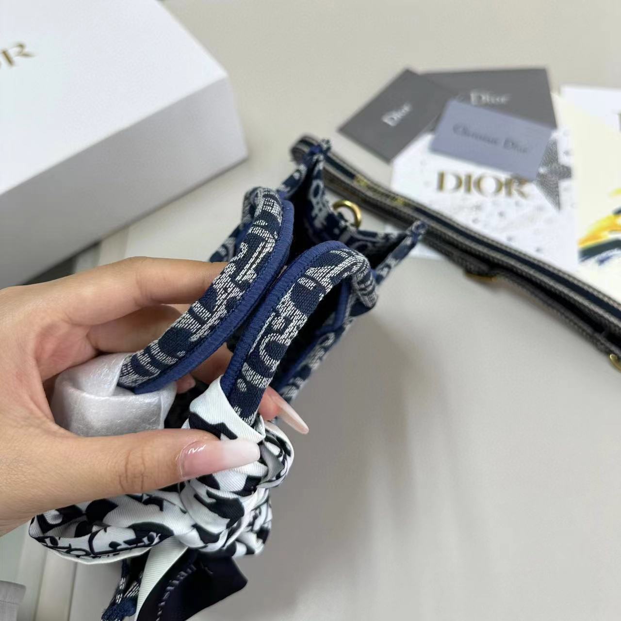 DI0R ジャカード ハンドバッグ【50％割引+送料無料】