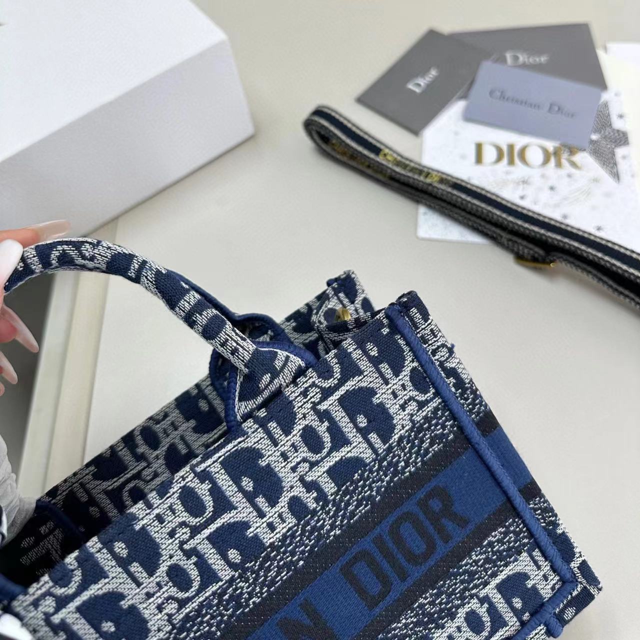 DI0R ジャカード ハンドバッグ【50％割引+送料無料】