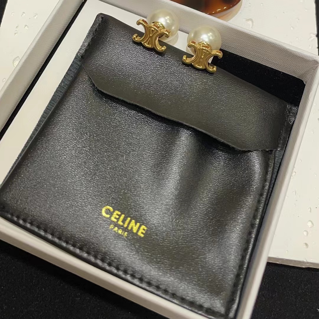 CEL1NE 凱旋門パール イヤリング【50％割引+送料無料】