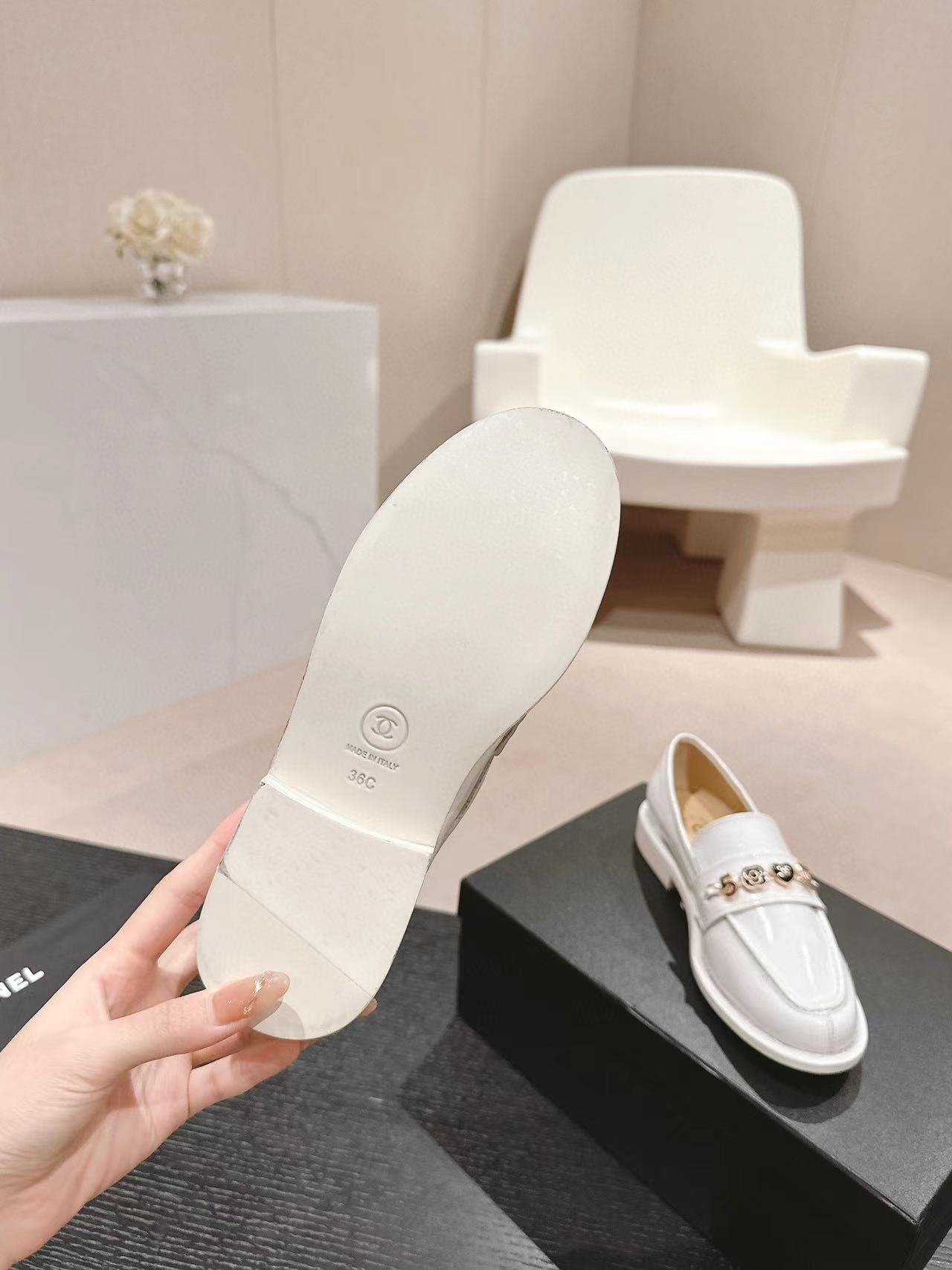 CHANE1 高品質ローファー【50%割引+送料無料】