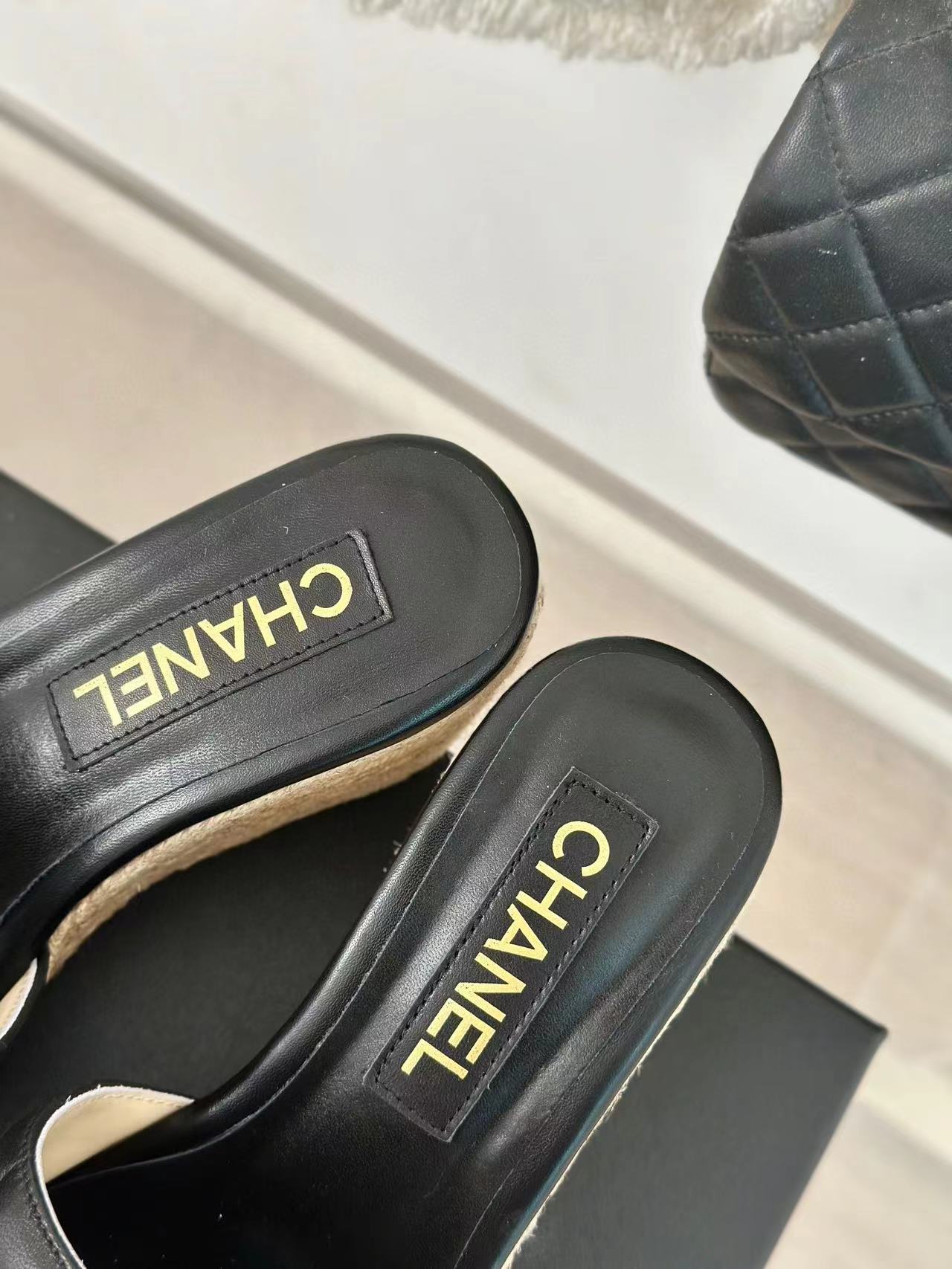 CHANE1 高品質ウェッジシューズ【50％割引+送料無料】