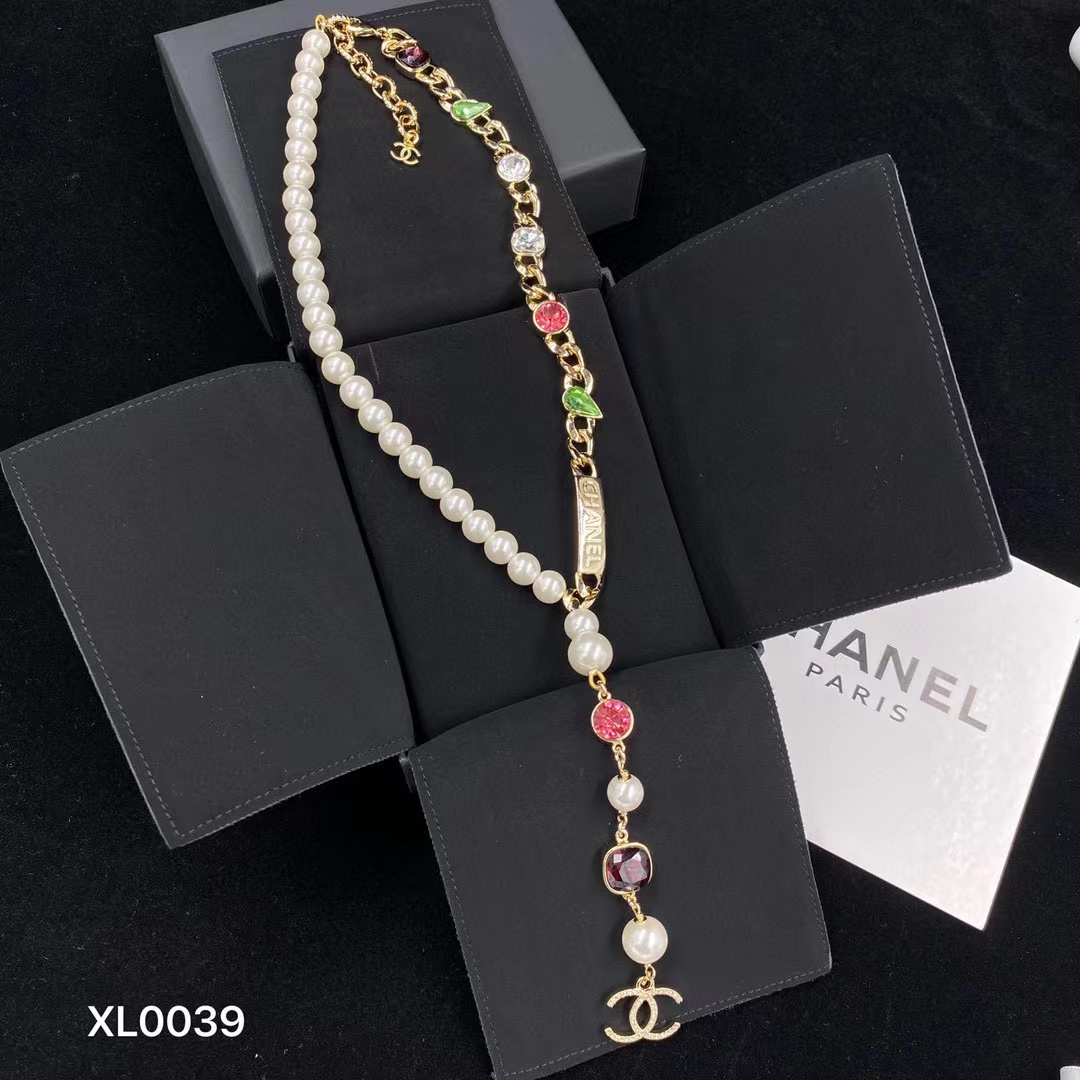 CHANE1 カラーダイヤモンド ブレスレット+ネックレス 2点セット【50％割引+送料無料】