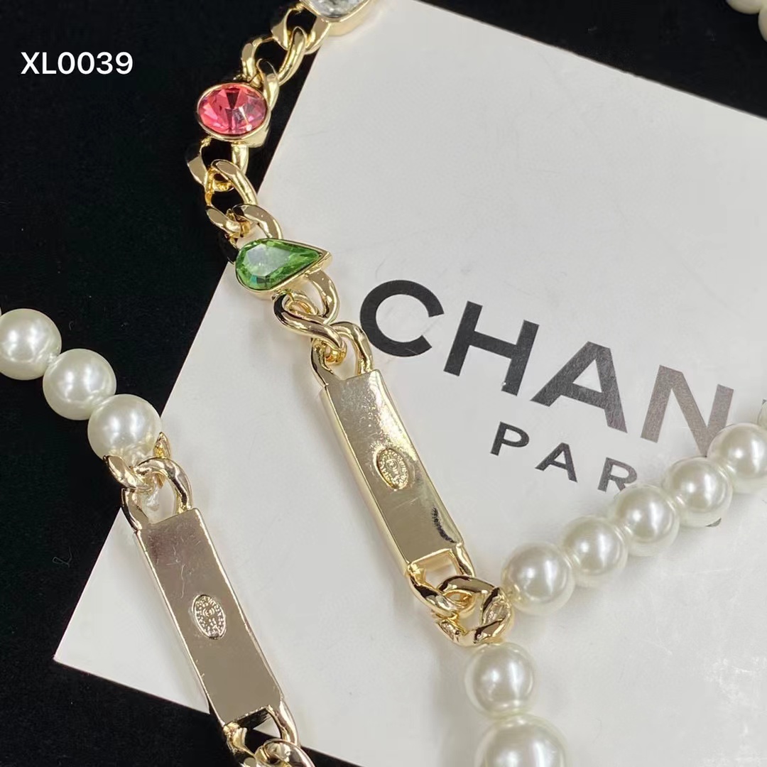 CHANE1 カラーダイヤモンド ブレスレット+ネックレス 2点セット【50％割引+送料無料】