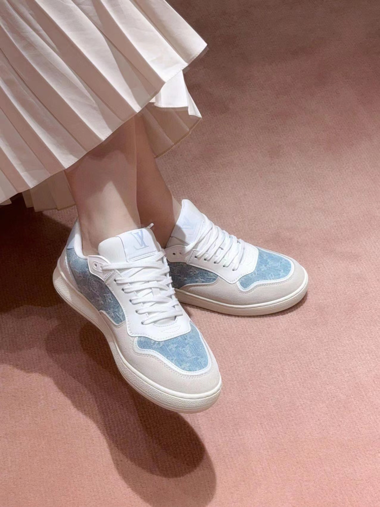 LV高品質ジャカードデニムカジュアルシューズ【50％割引+送料無料】