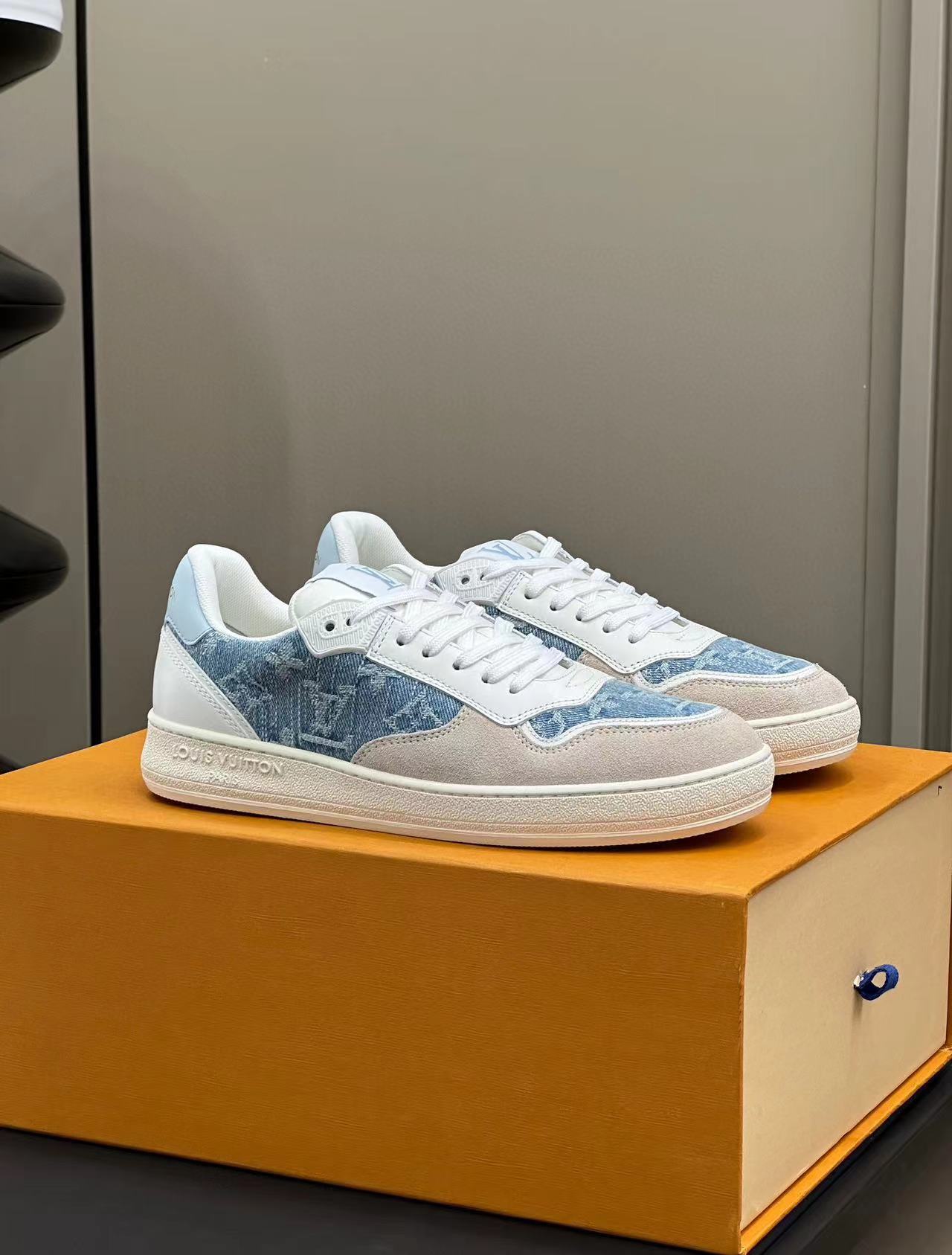 LV高品質ジャカードデニムカジュアルシューズ【50%割引+送料無料】