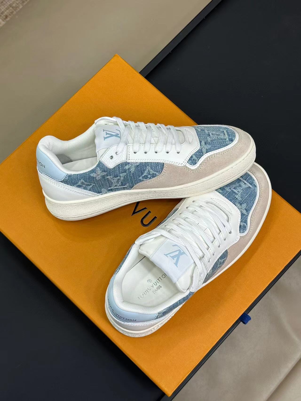 LV高品質ジャカードデニムカジュアルシューズ【50%割引+送料無料】