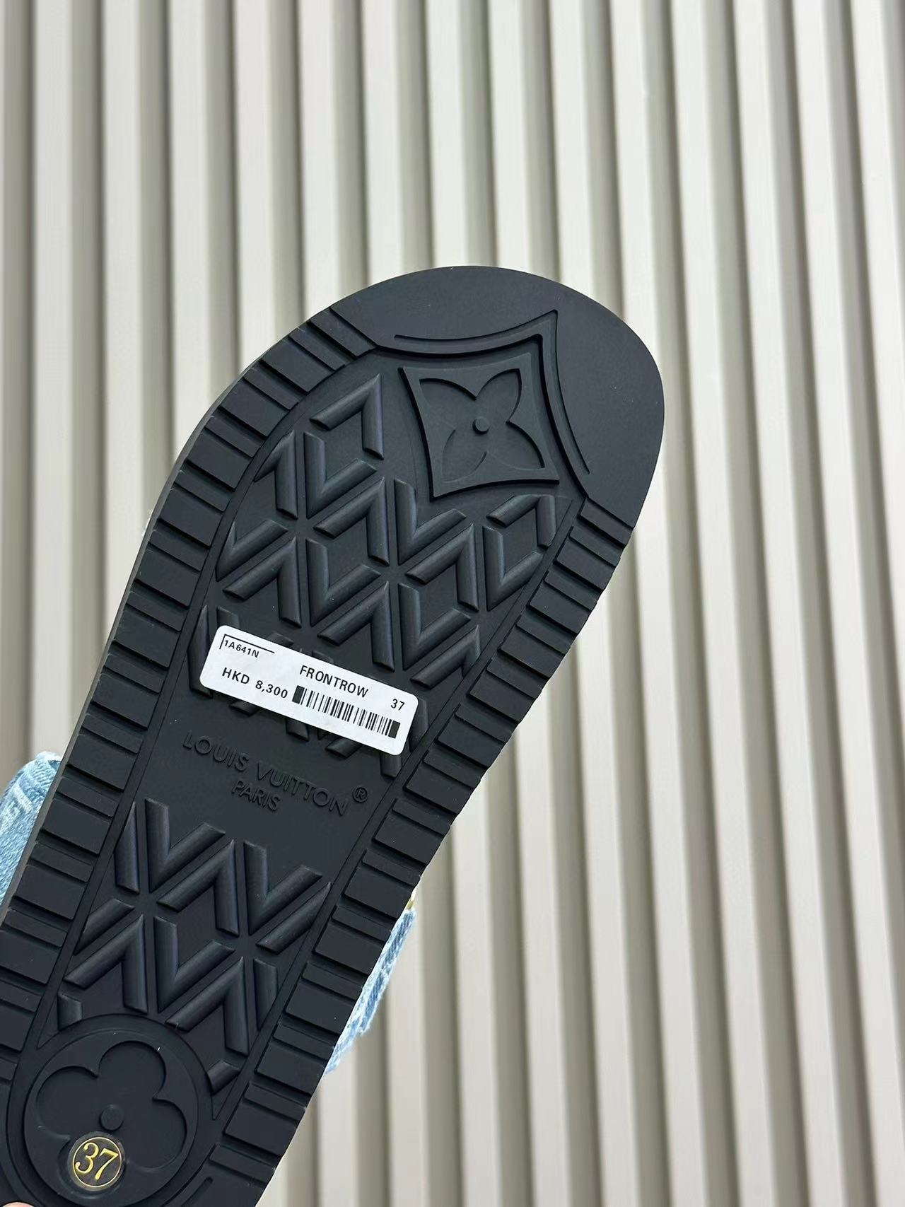 LV 高品質ジャガードデニムスリッパ/サンダル【50%割引+送料無料】