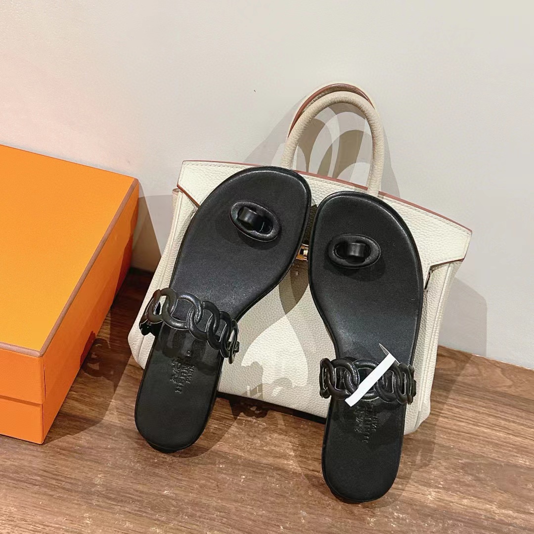 HERME5 los高品質のスリッパ 【50％割引+送料無料】