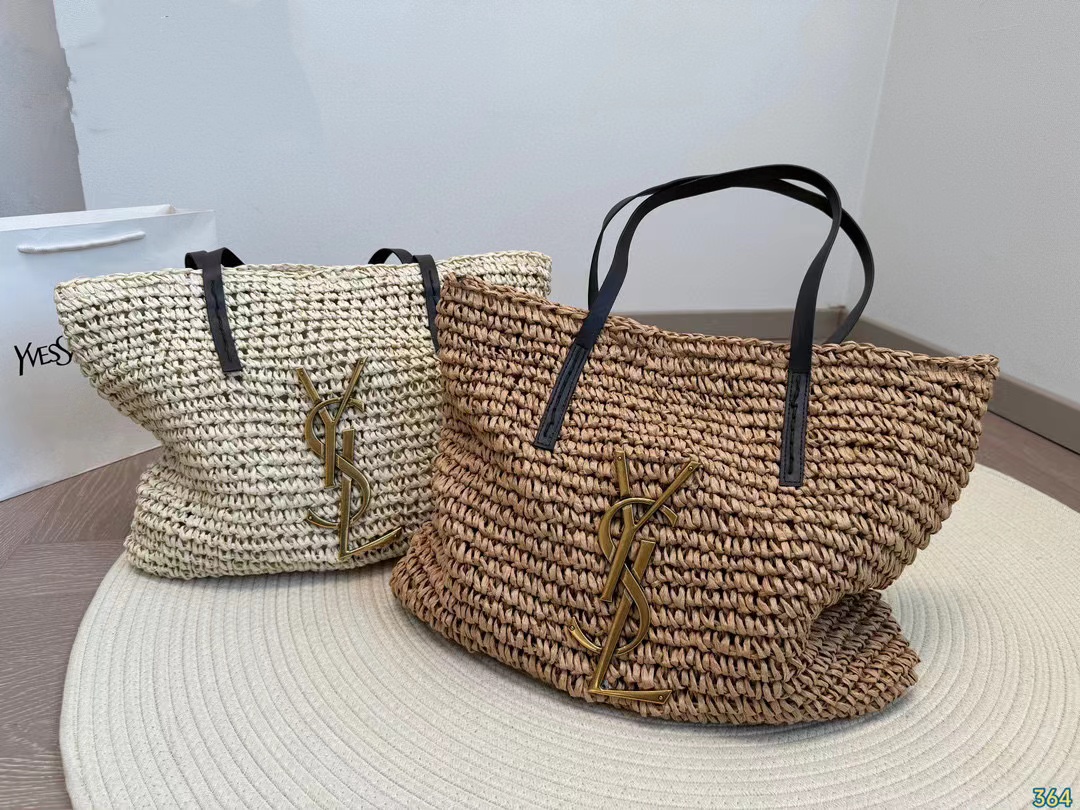 YSLストローショッピングバッグ【50％割引+送料無料】