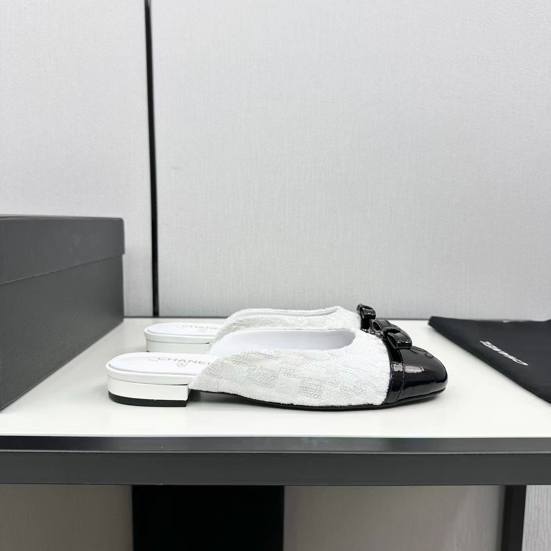 CHANE1 高品質スパンコール付きスリッパ【50%割引+送料無料】