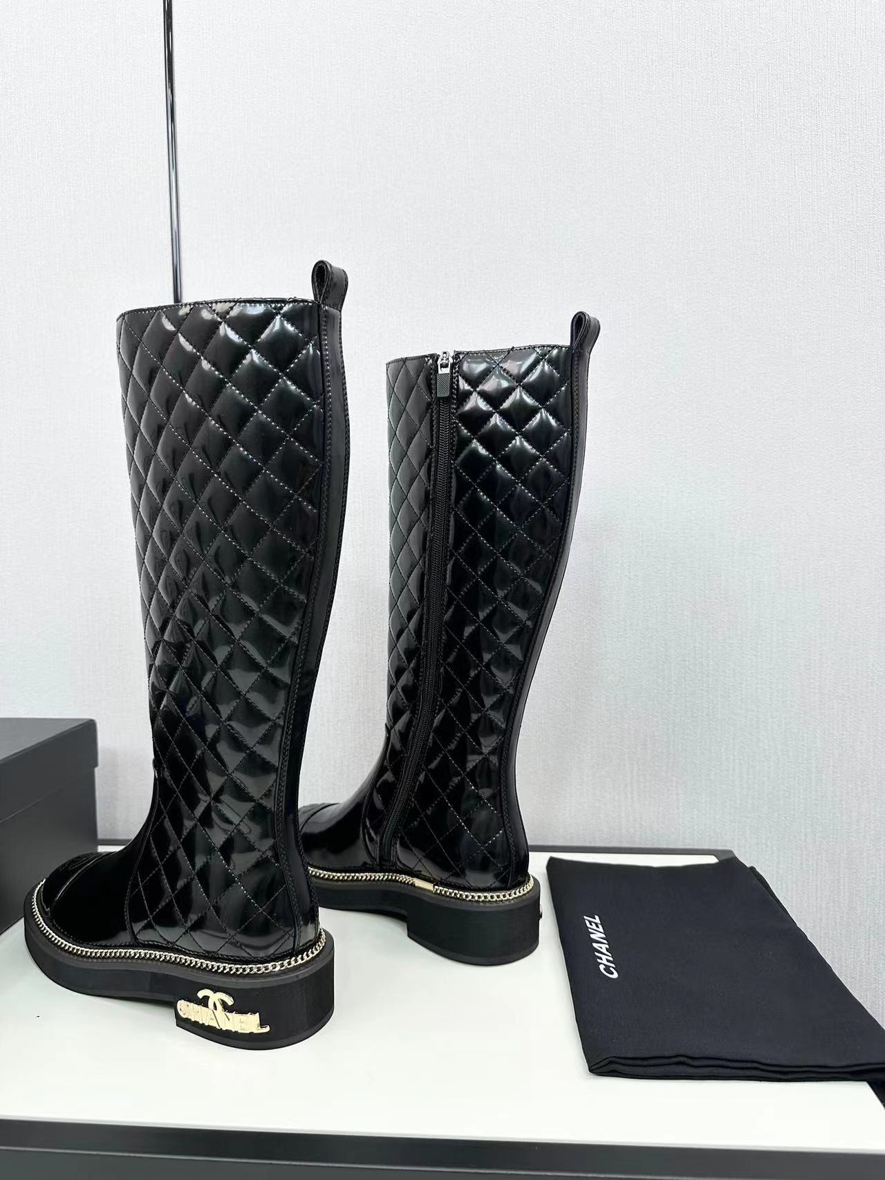 CHANE1 高品質牛革ブーツ【50%割引+送料無料】