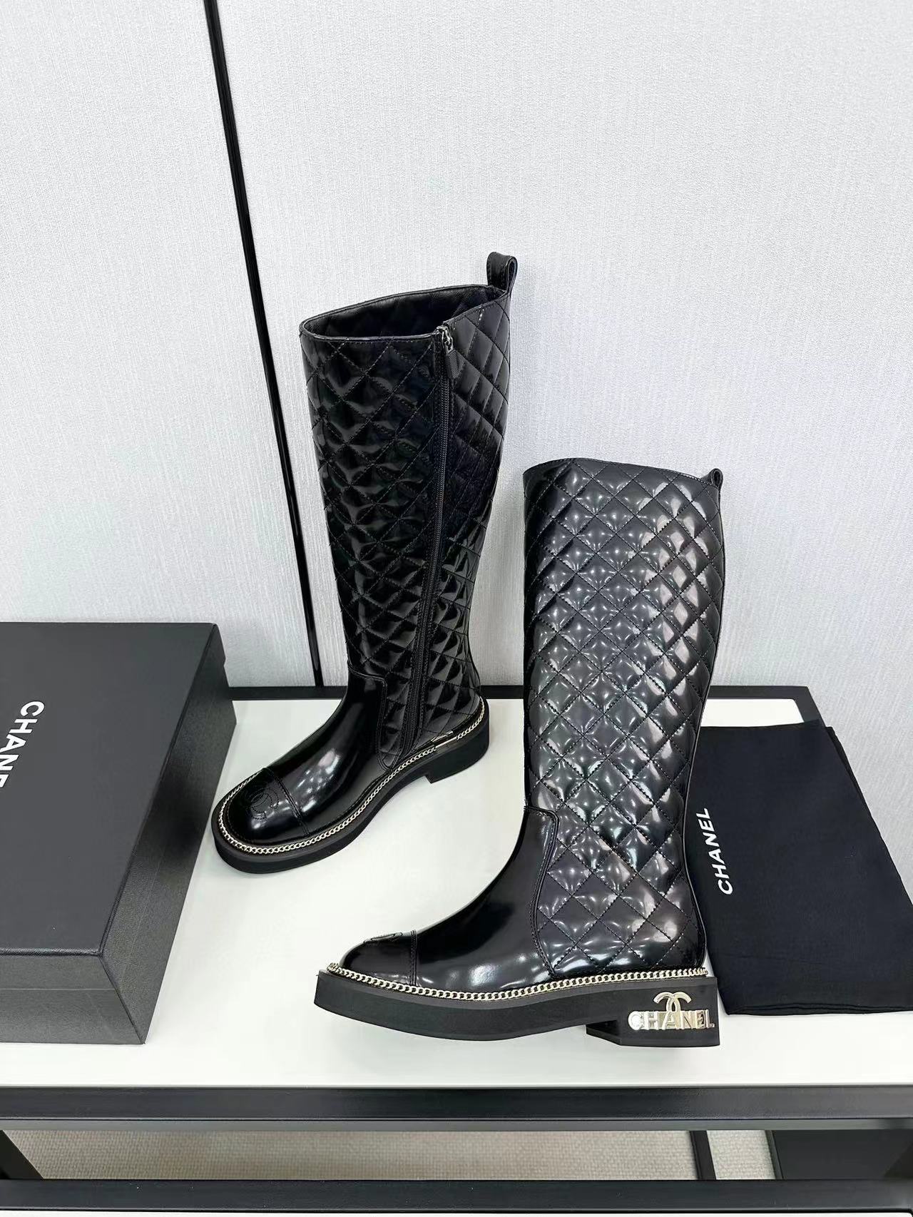 CHANE1 高品質牛革ブーツ【50%割引+送料無料】