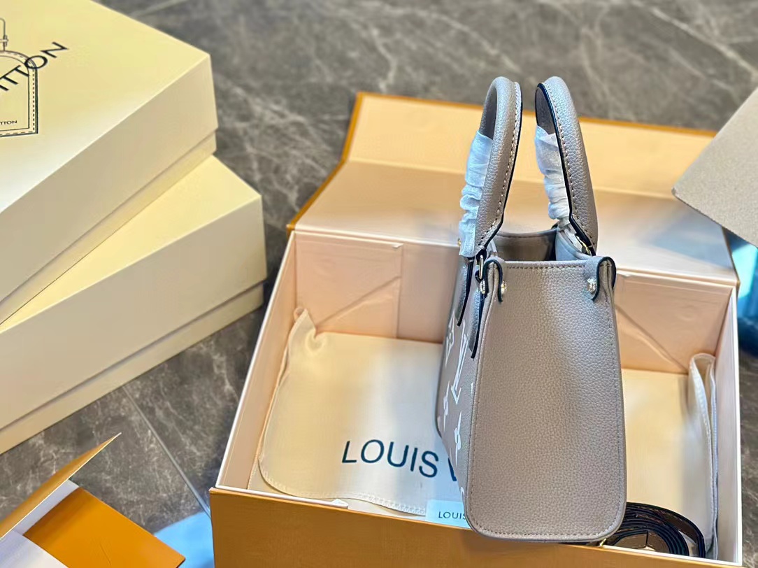 LV Onthego牛革ハンドバッグ【50％割引+送料無料】